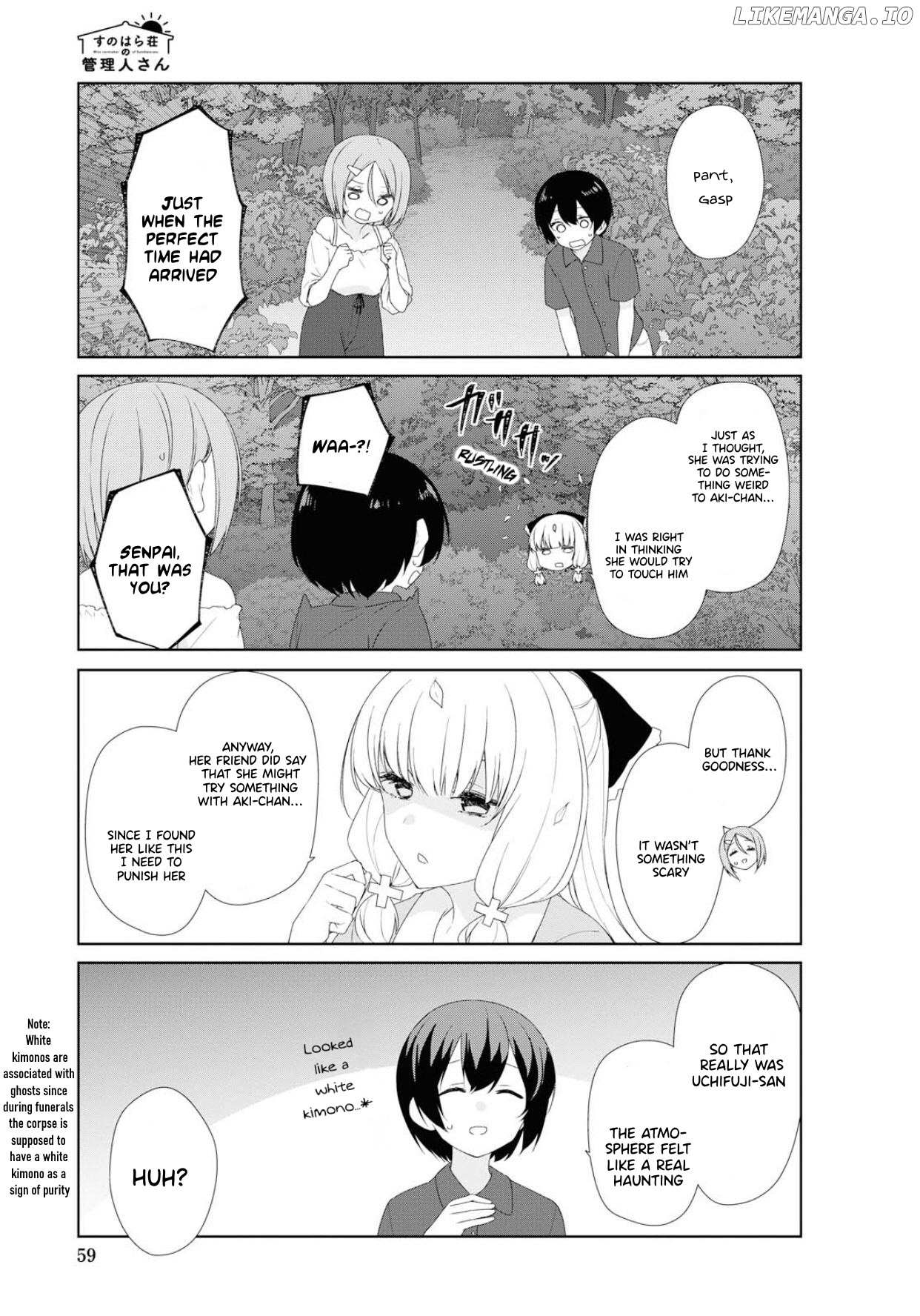 Sunoharasou no Kanrinin-San chapter 64 - page 10