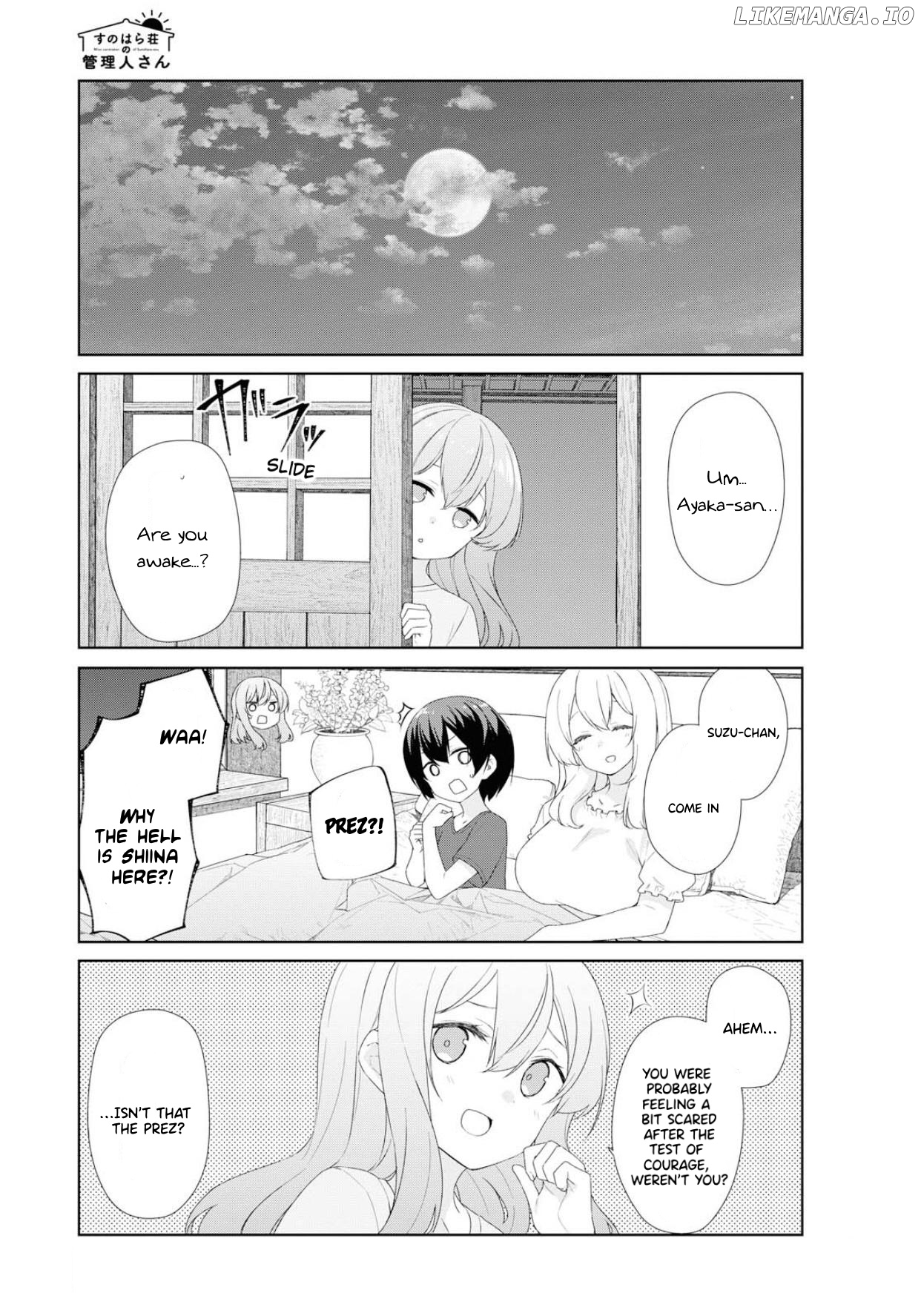 Sunoharasou no Kanrinin-San chapter 64 - page 12
