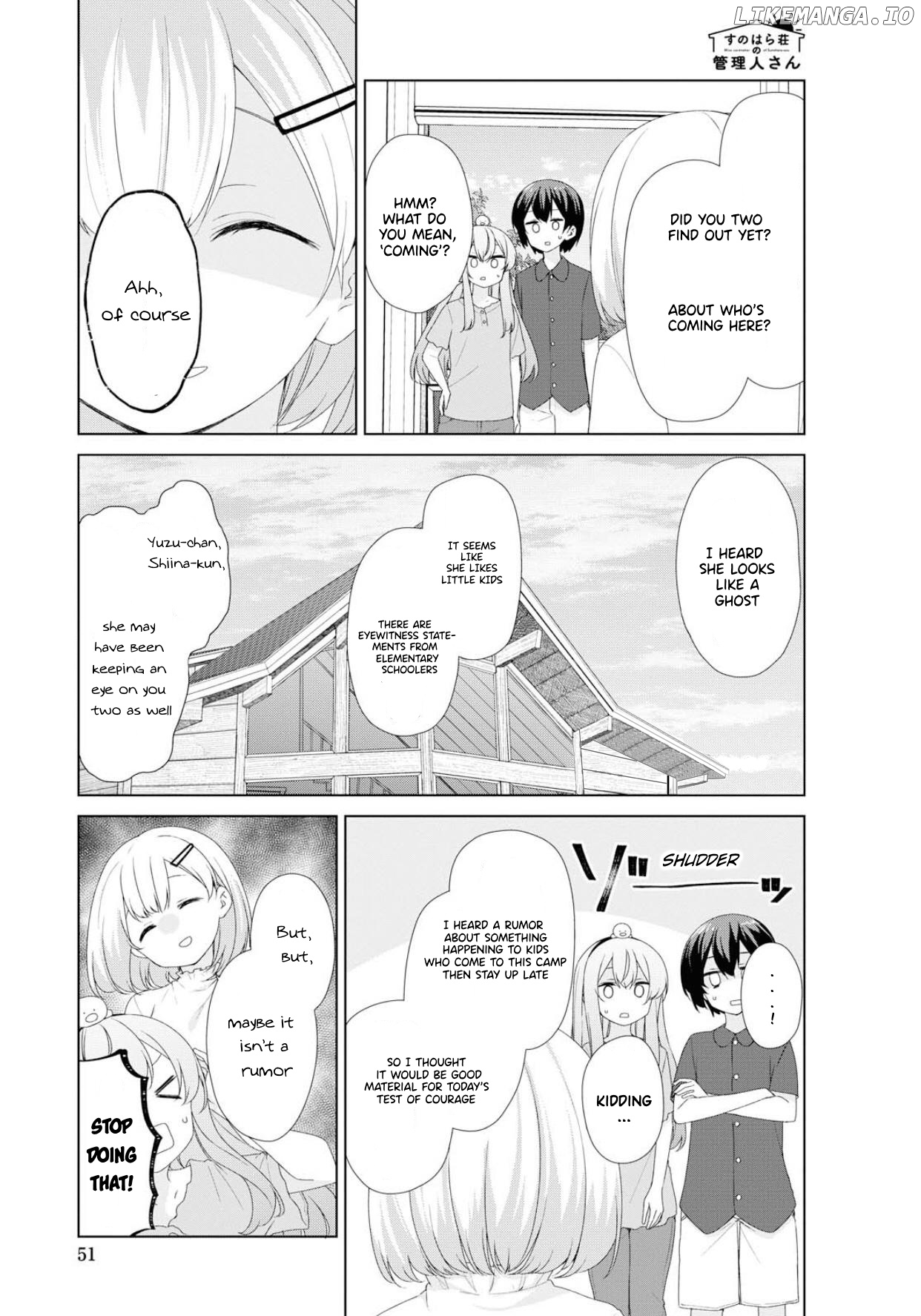 Sunoharasou no Kanrinin-San chapter 64 - page 2