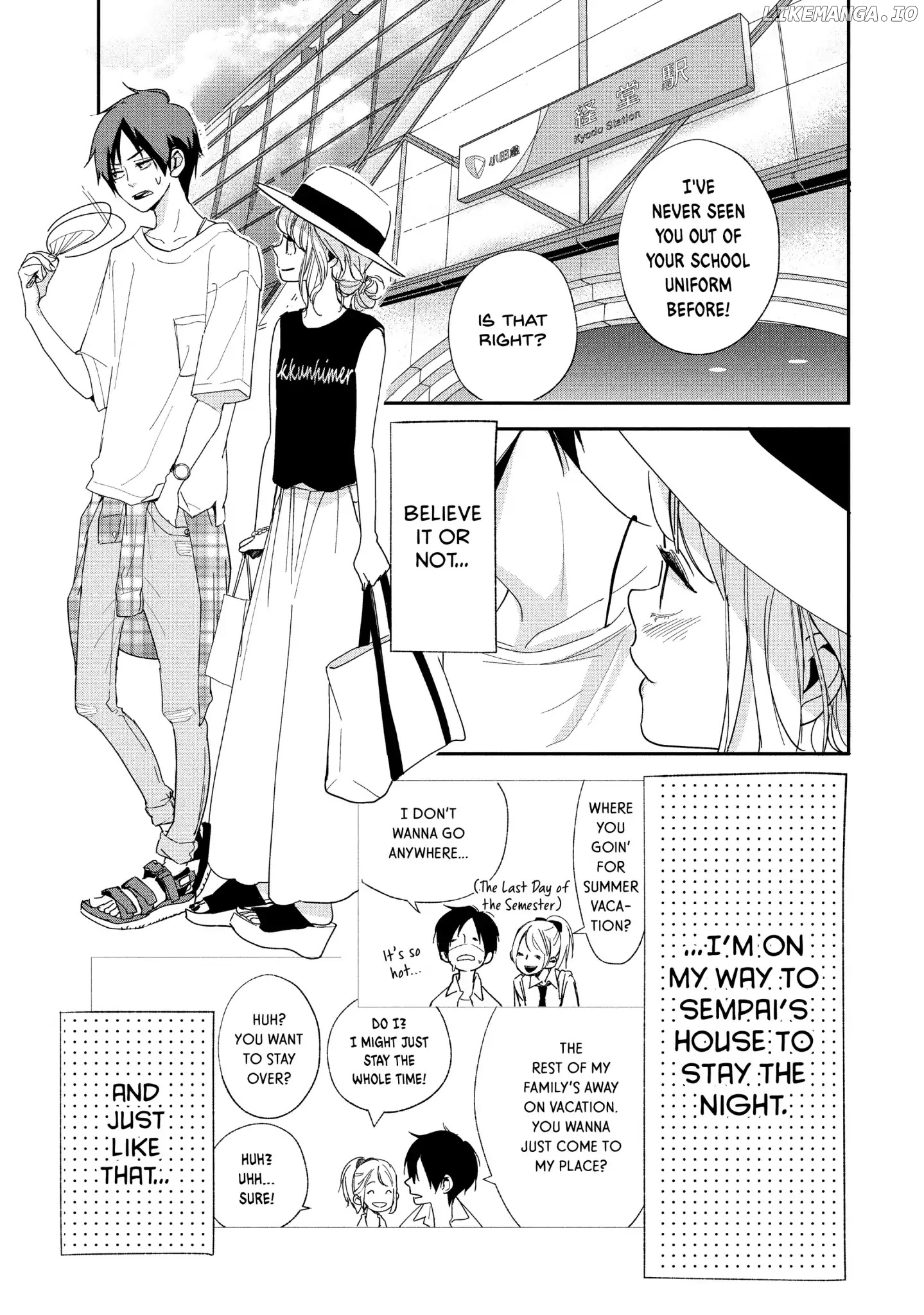You Got Me, Sempai! chapter 3 - page 3
