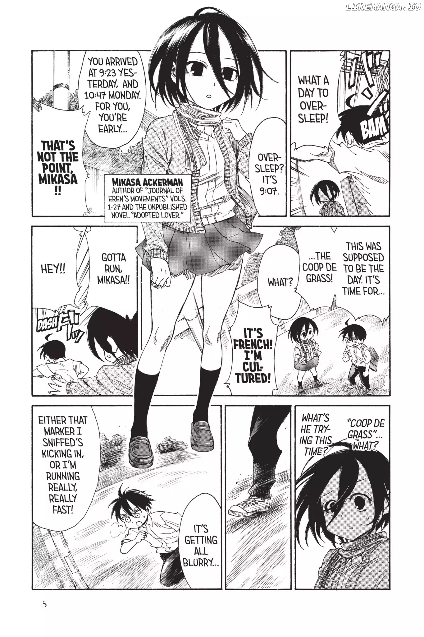 Attack on Titan: Junior High chapter 32.5 - page 7