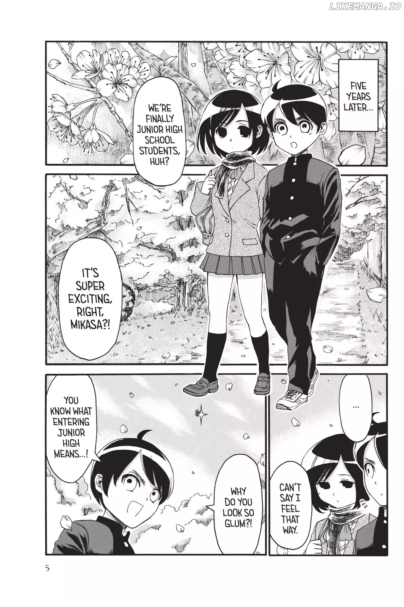 Attack on Titan: Junior High chapter 1 - page 7
