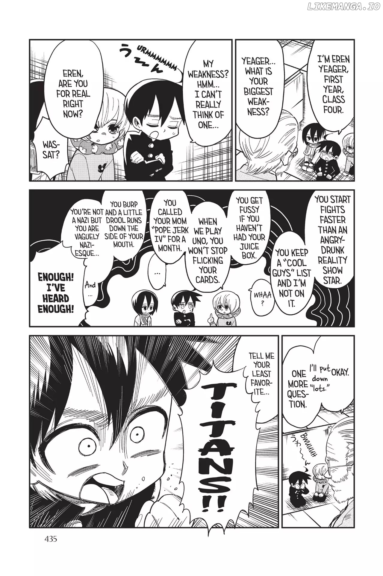 Attack on Titan: Junior High chapter 78 - page 9