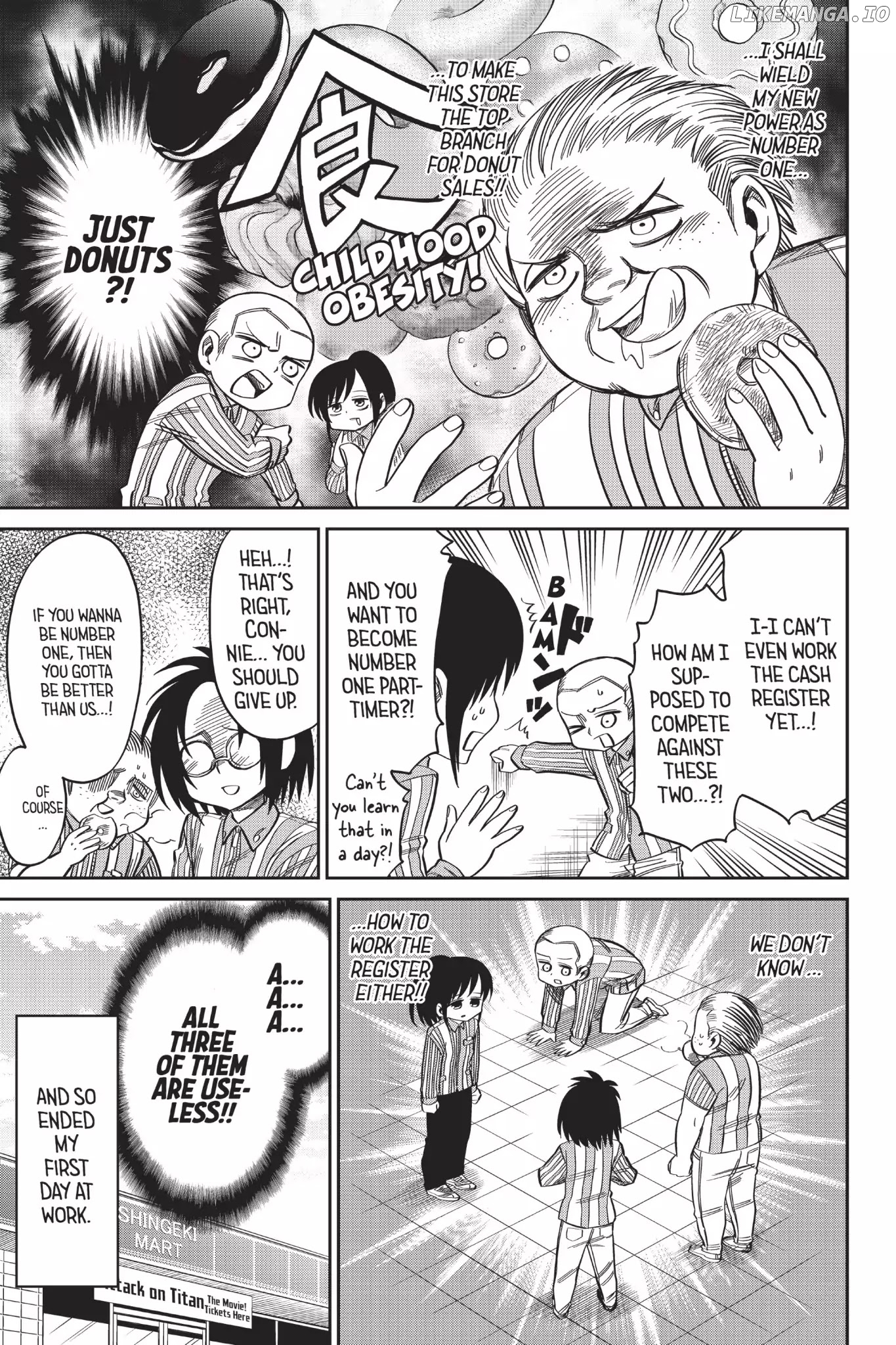 Attack on Titan: Junior High chapter 54 - page 7