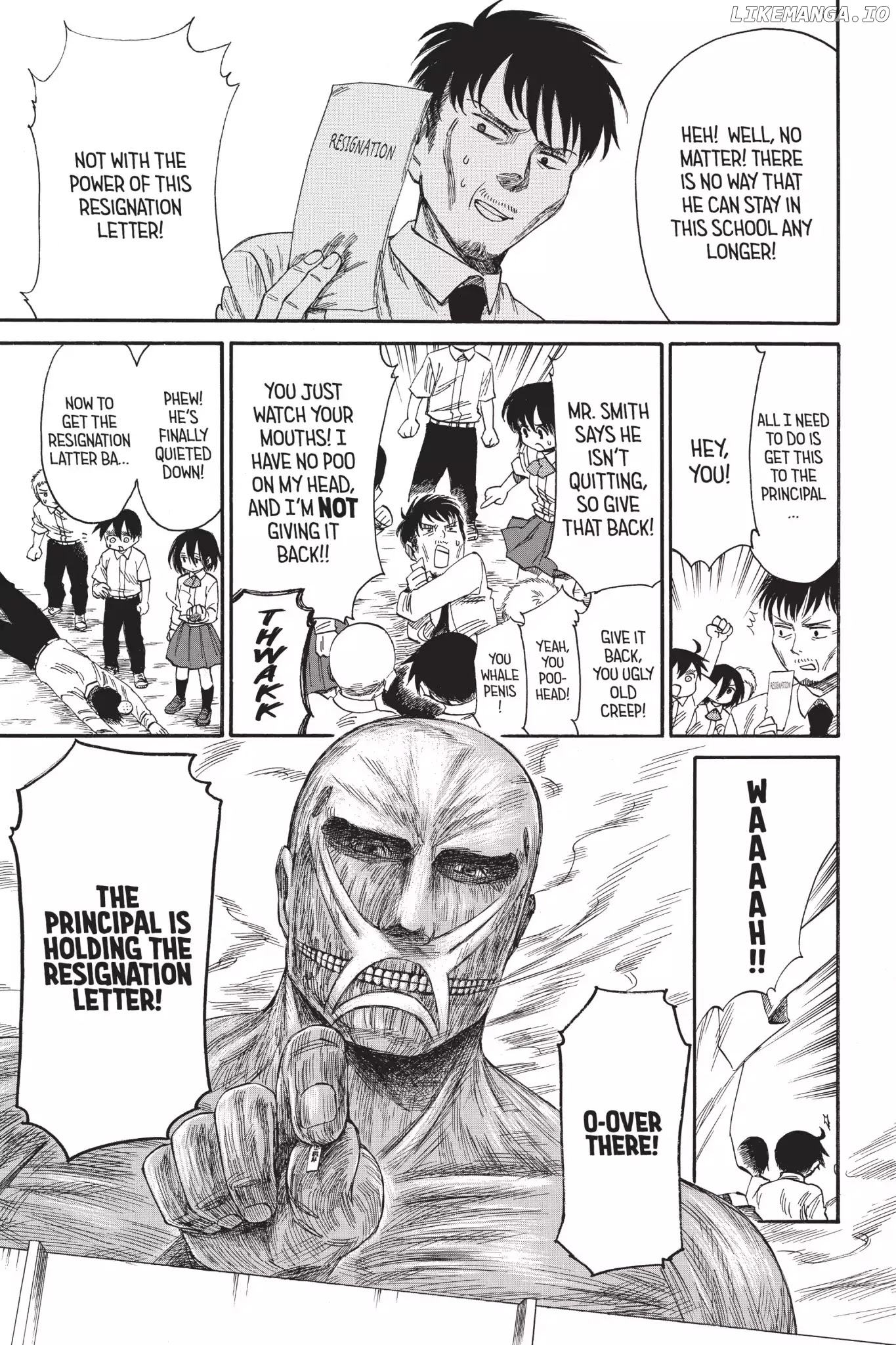 Attack on Titan: Junior High chapter 28 - page 21