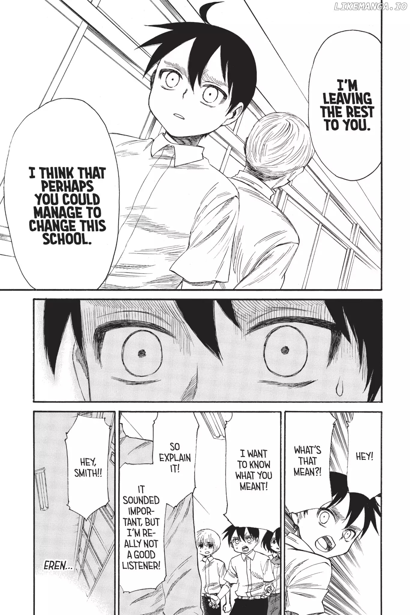 Attack on Titan: Junior High chapter 28 - page 7
