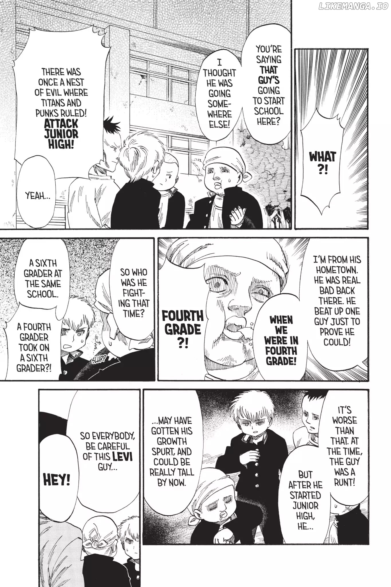 Attack on Titan: Junior High chapter 43.5 - page 1