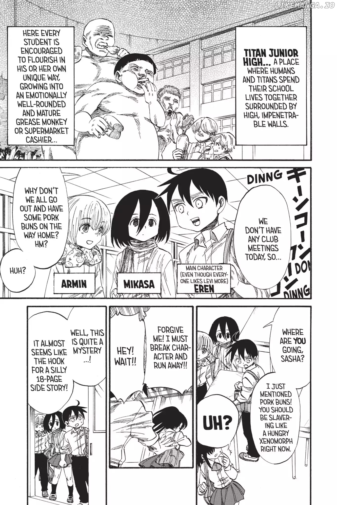 Attack on Titan: Junior High chapter 32.6 - page 1