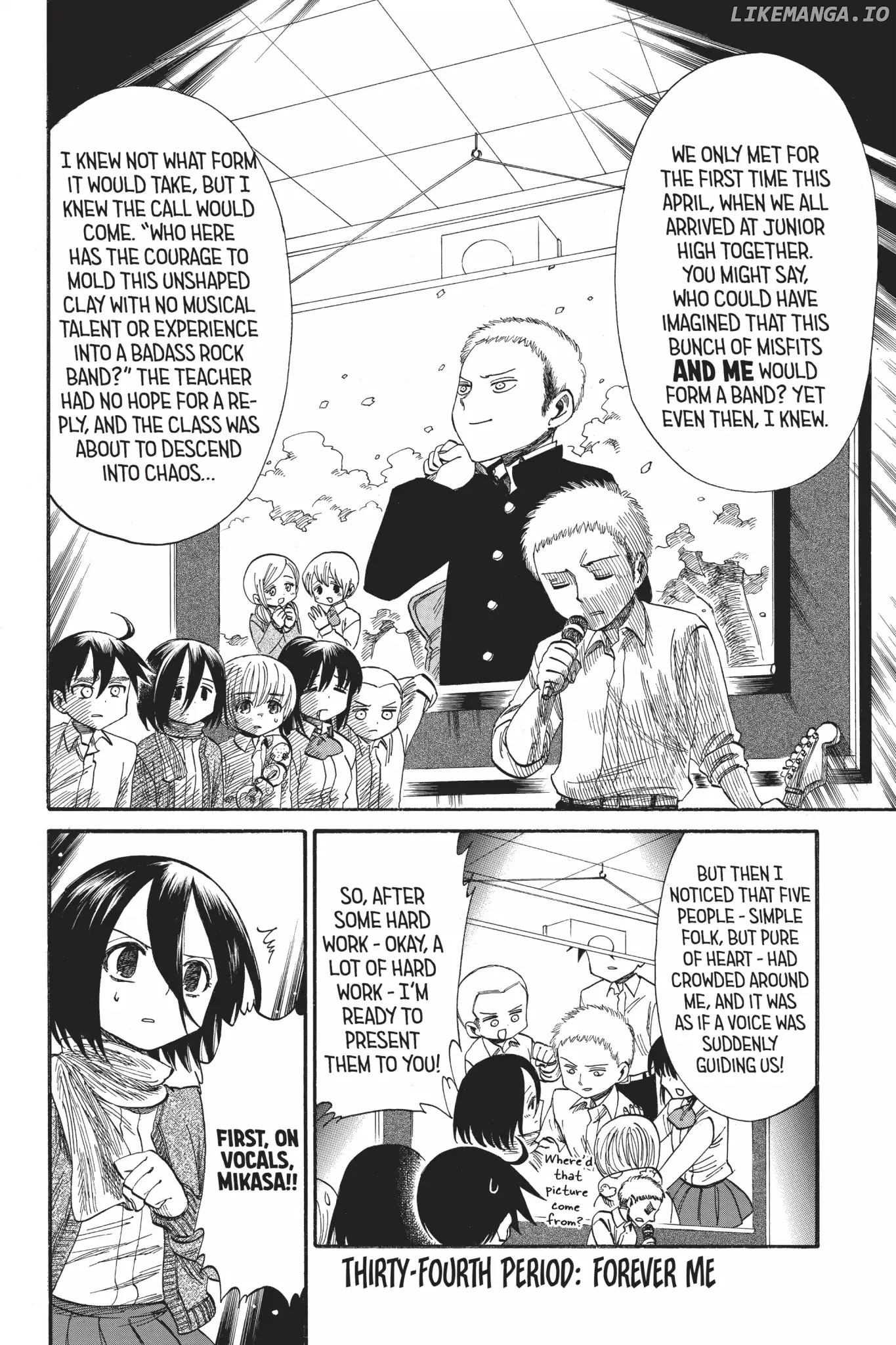 Attack on Titan: Junior High chapter 34 - page 2