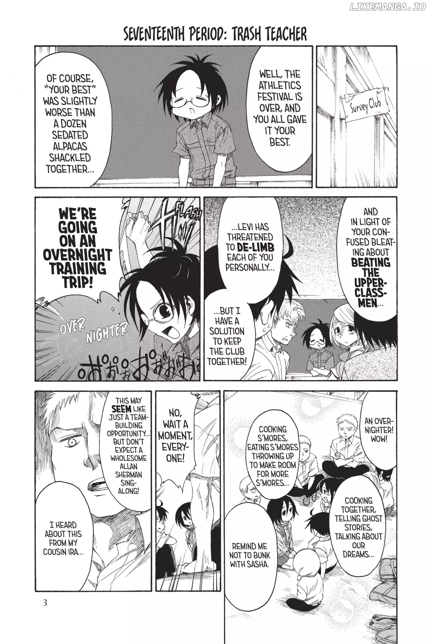 Attack on Titan: Junior High chapter 17 - page 5