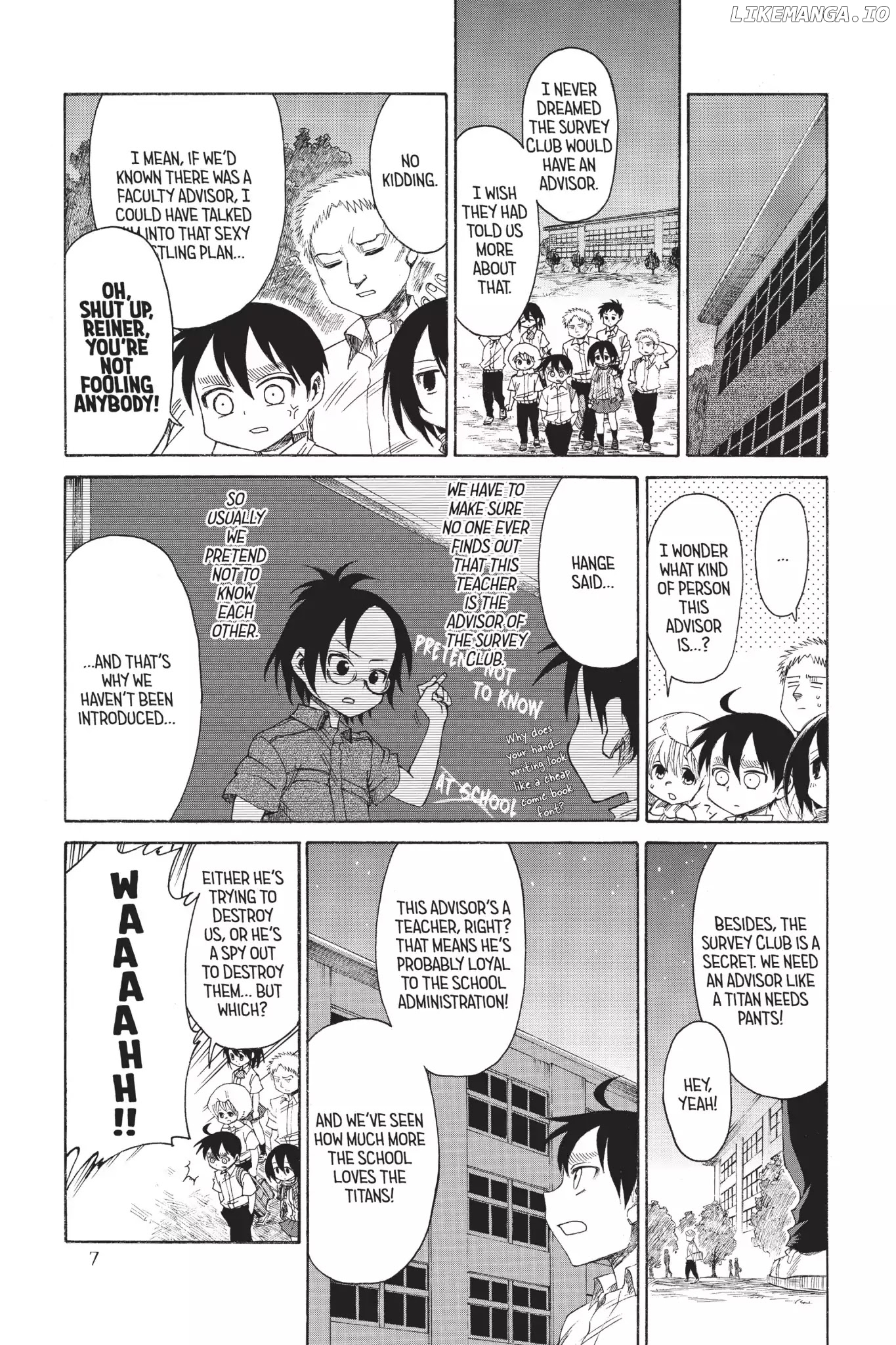 Attack on Titan: Junior High chapter 17 - page 8