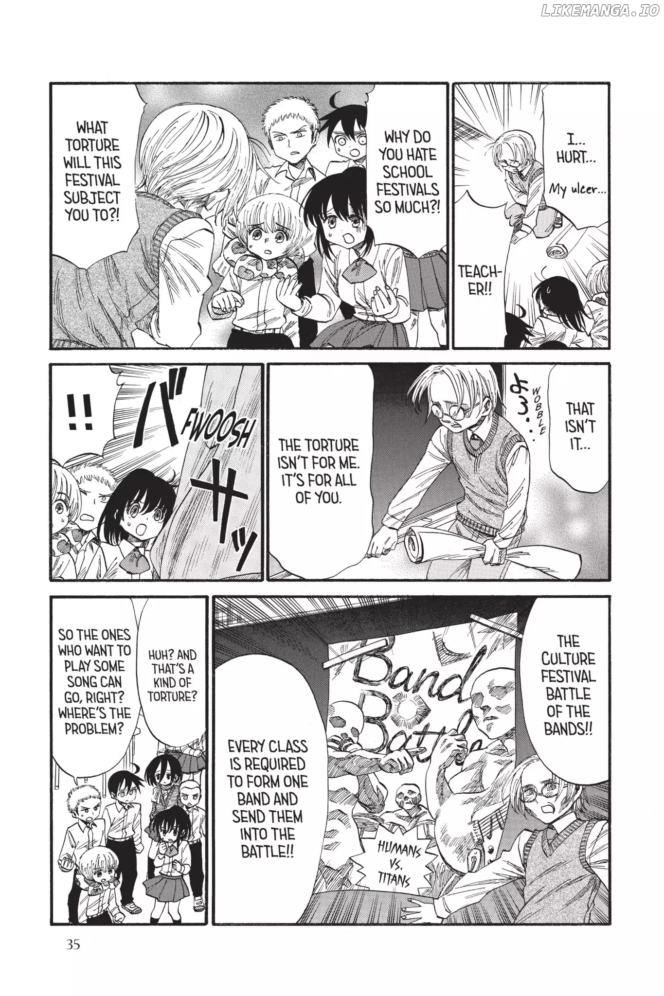 Attack on Titan: Junior High chapter 33 - page 4