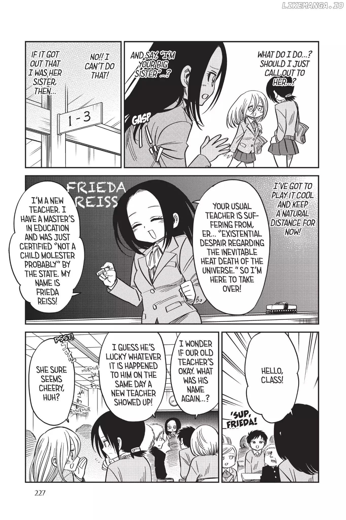 Attack on Titan: Junior High chapter 55 - page 3