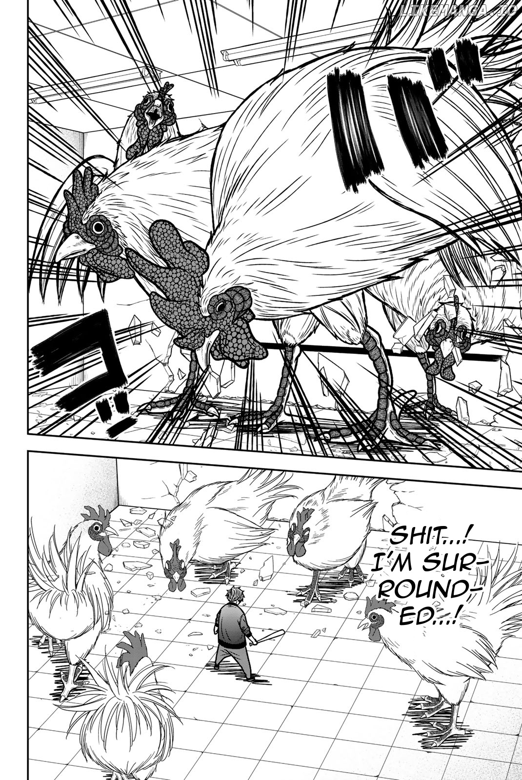 Bougyaku no Kokekko chapter 46 - page 2