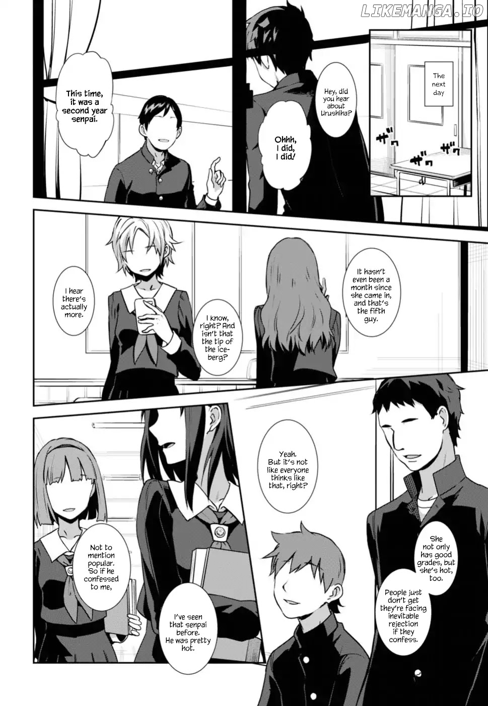 Urushiha Sarara Wa Koi Nado Shinai chapter 1 - page 8