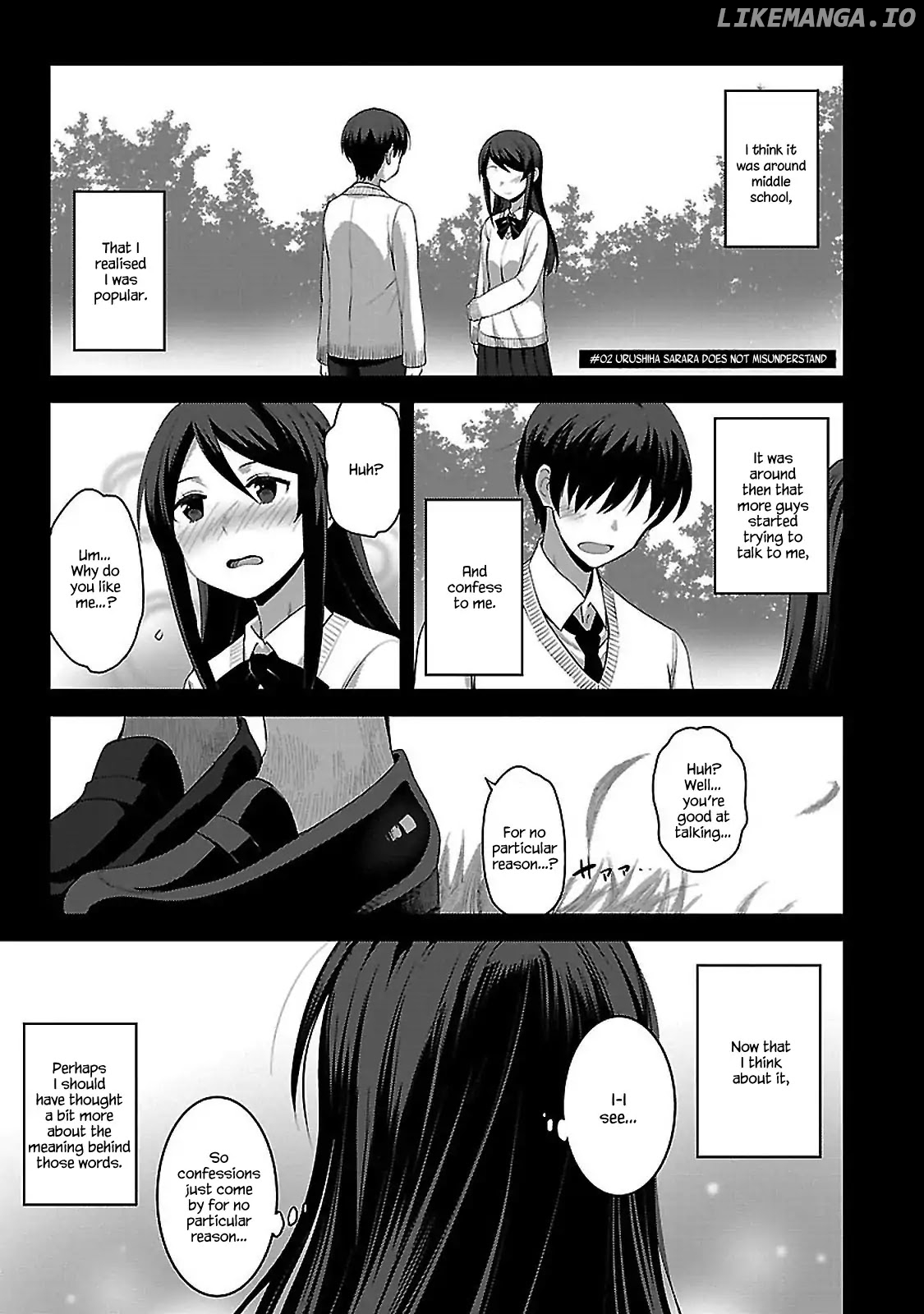 Urushiha Sarara Wa Koi Nado Shinai chapter 2 - page 3