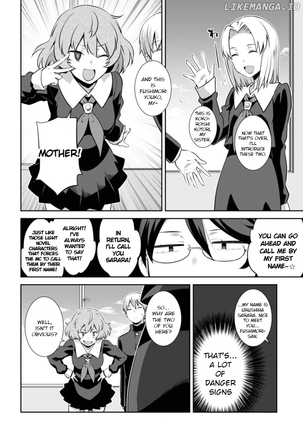 Urushiha Sarara Wa Koi Nado Shinai chapter 3 - page 10