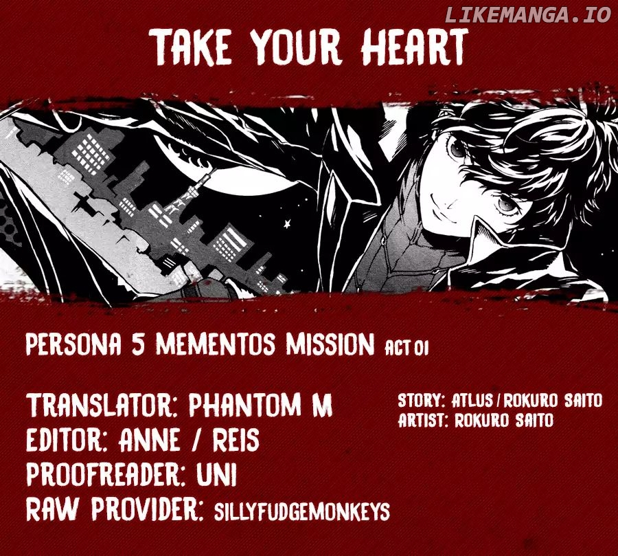 Persona 5 Mementos Mission chapter 1 - page 1
