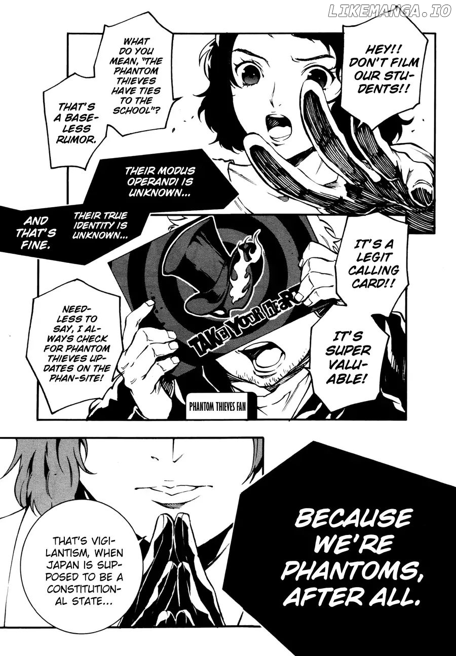 Persona 5 Mementos Mission chapter 1 - page 4