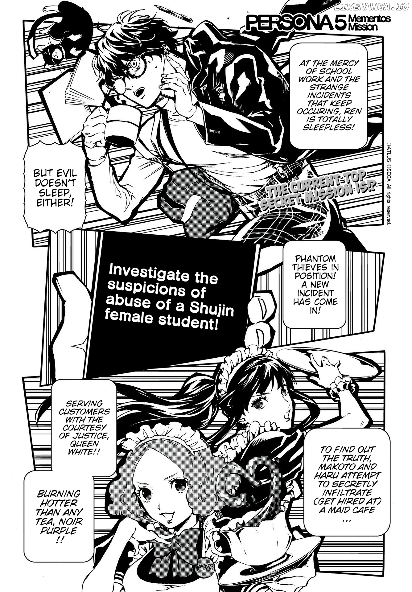 Persona 5 Mementos Mission chapter 6 - page 1