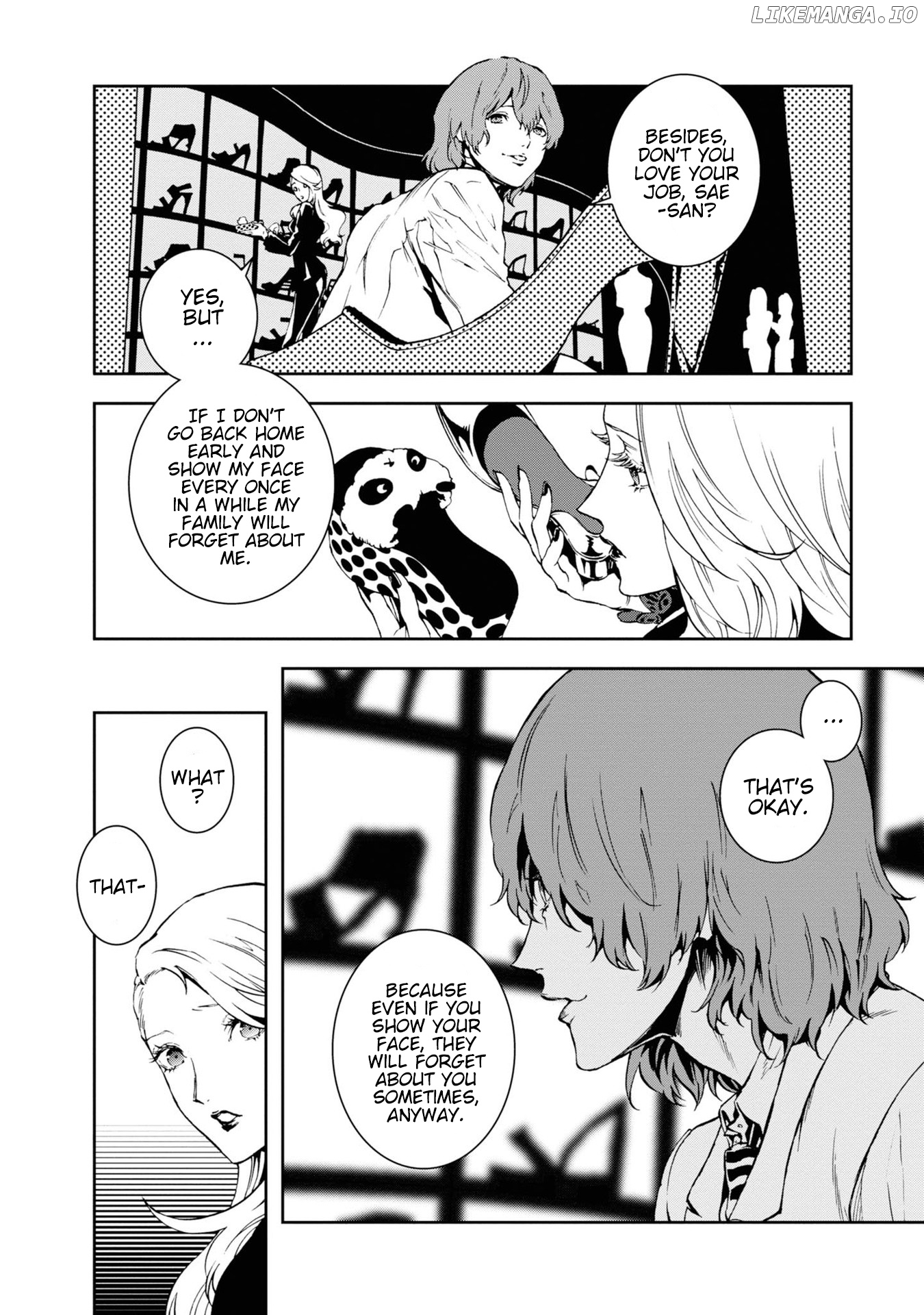 Persona 5 Mementos Mission chapter 4.5 - page 8