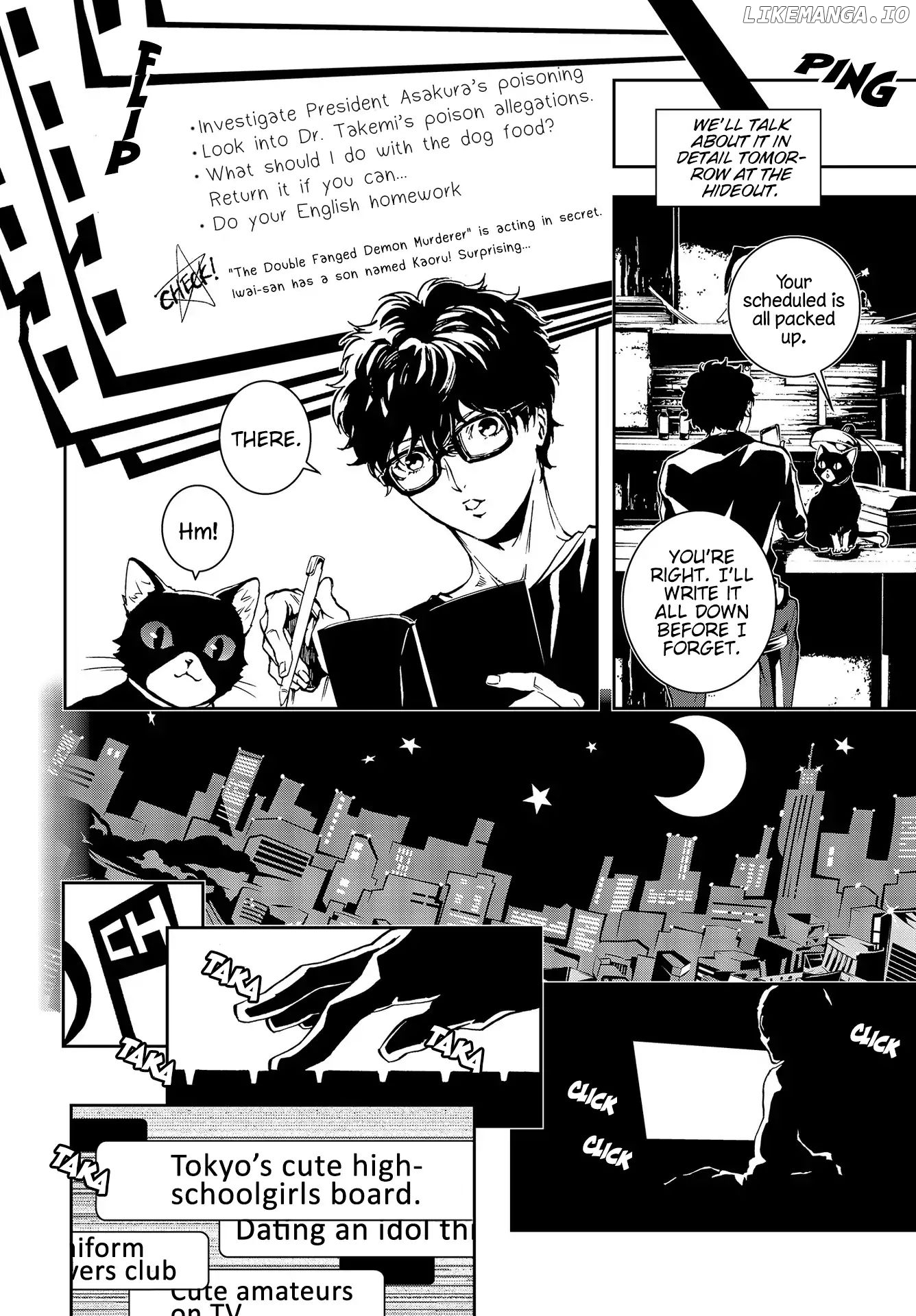 Persona 5 Mementos Mission chapter 3 - page 18