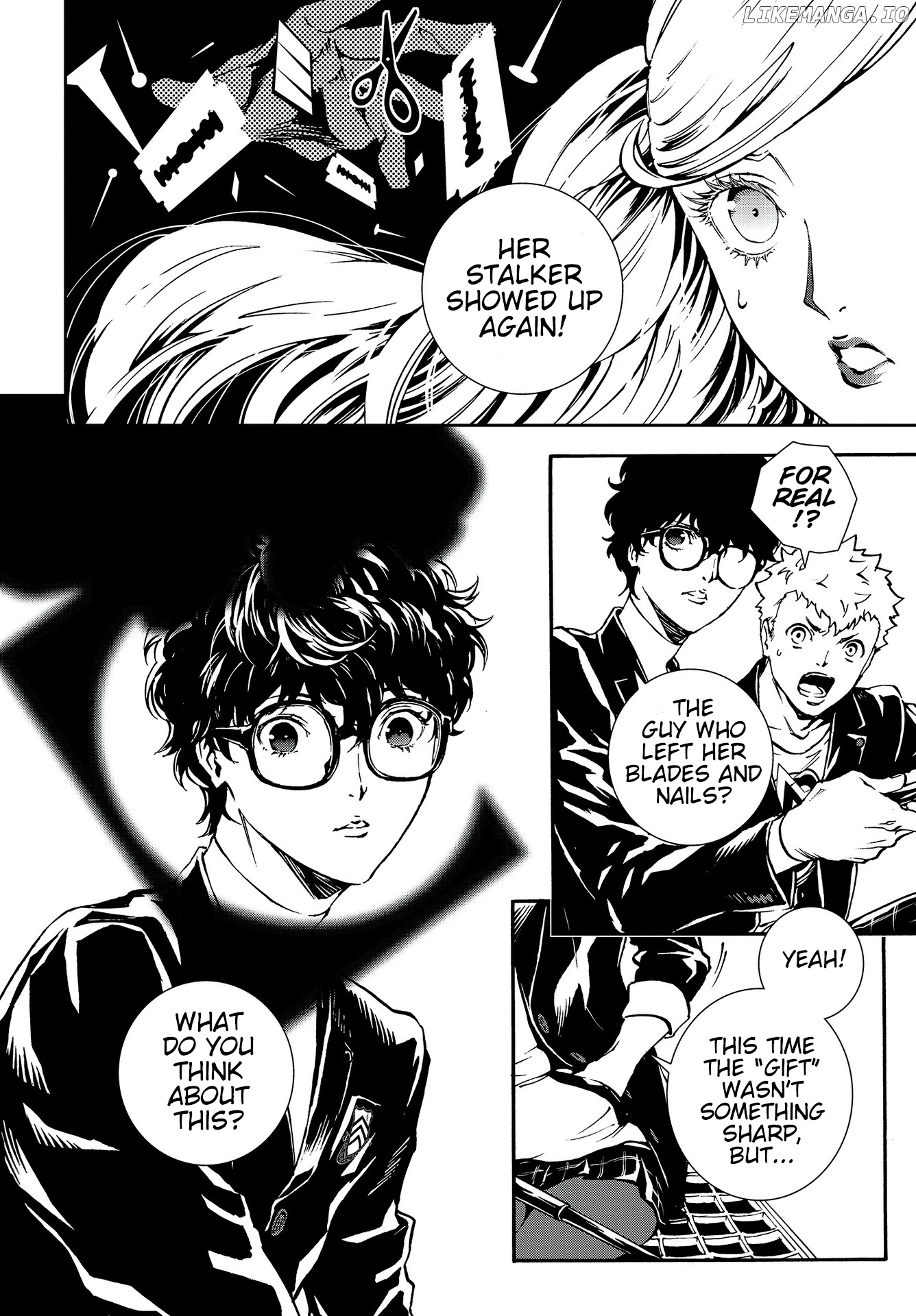 Persona 5 Mementos Mission chapter 15 - page 10