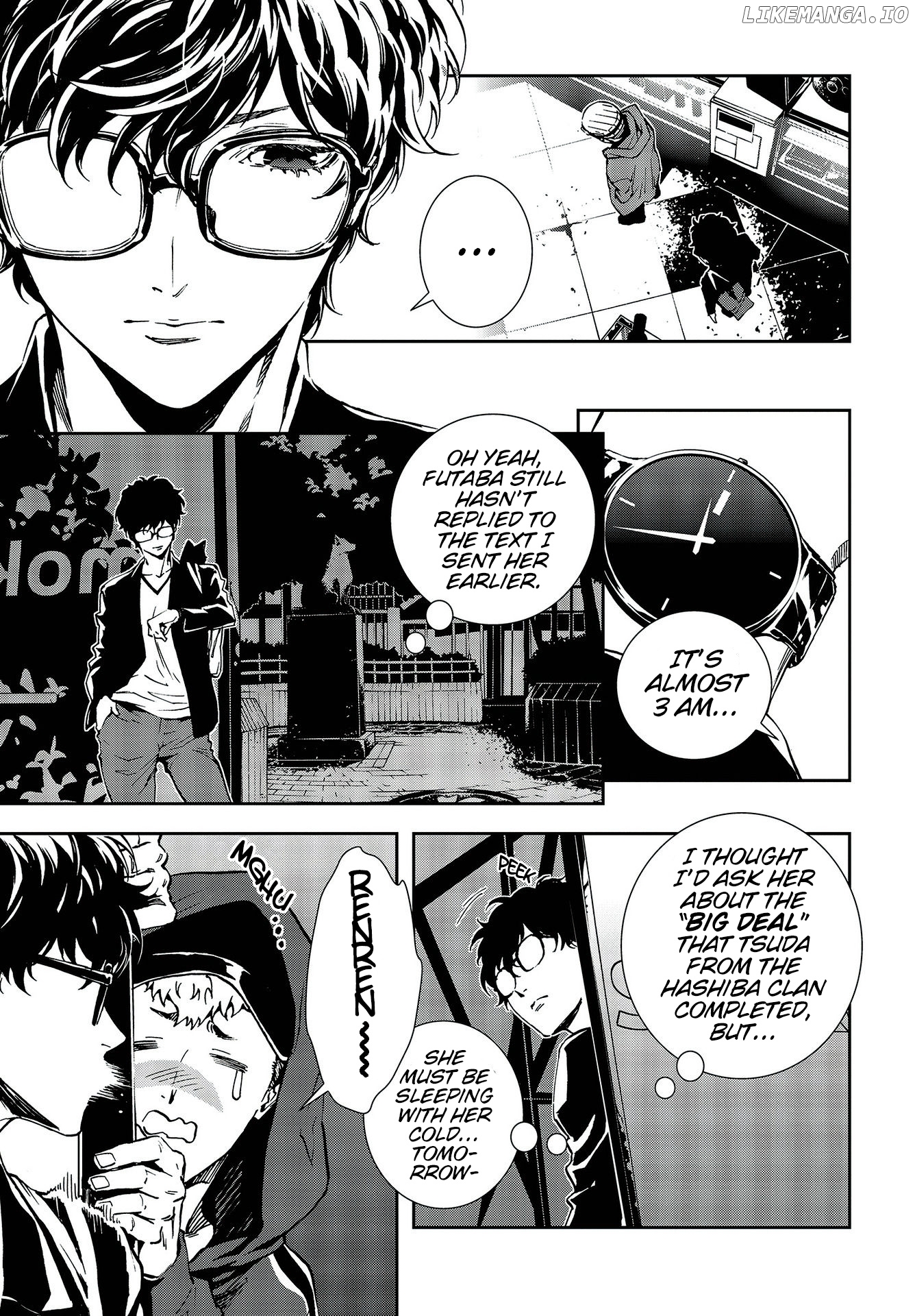 Persona 5 Mementos Mission chapter 15 - page 21