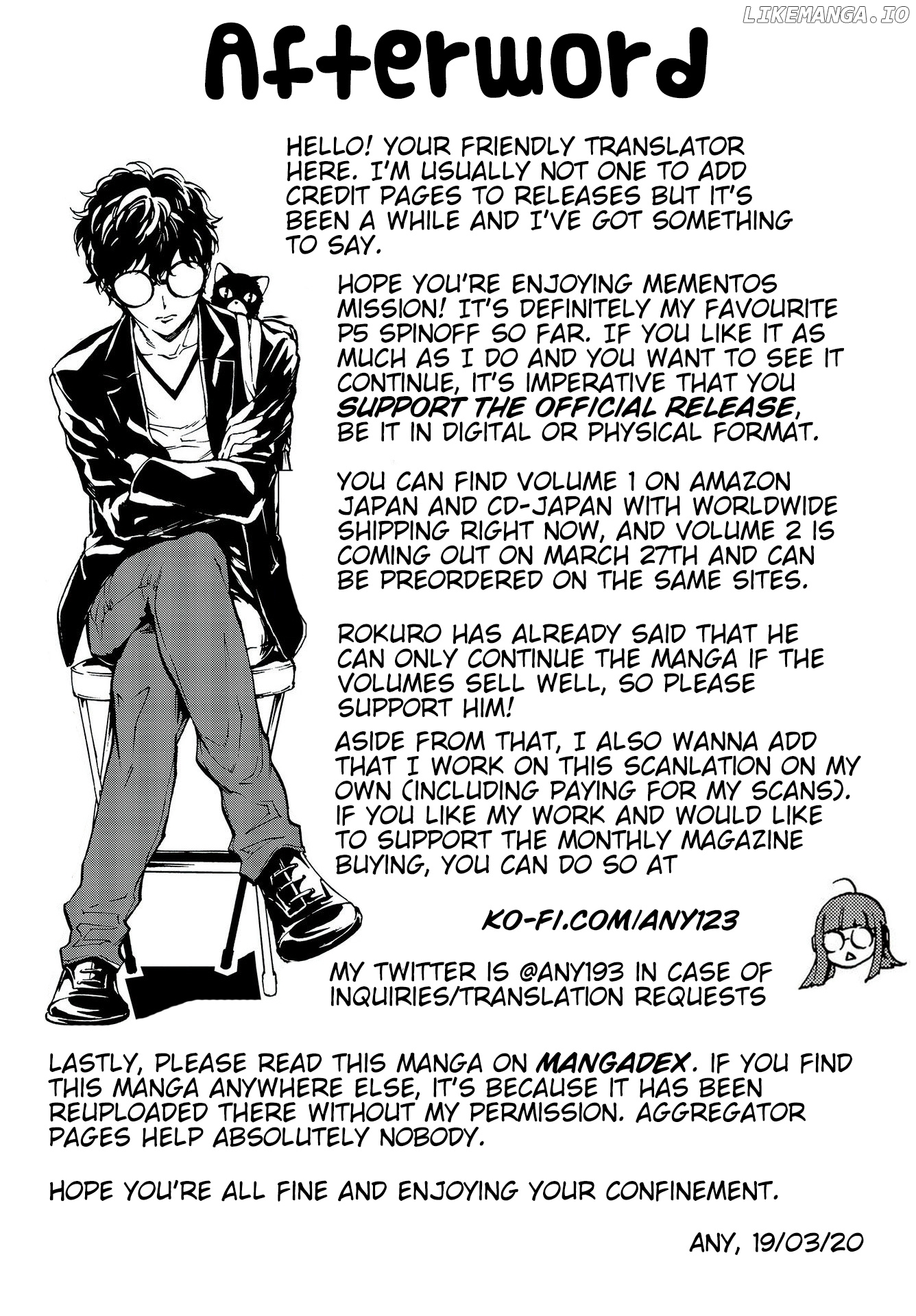 Persona 5 Mementos Mission chapter 15 - page 23