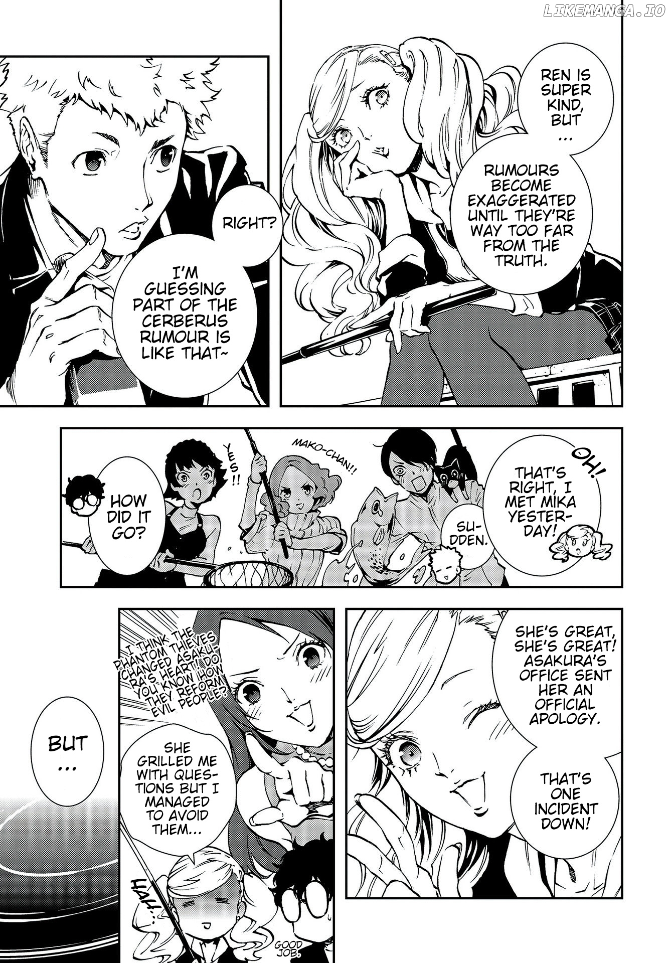 Persona 5 Mementos Mission chapter 15 - page 9