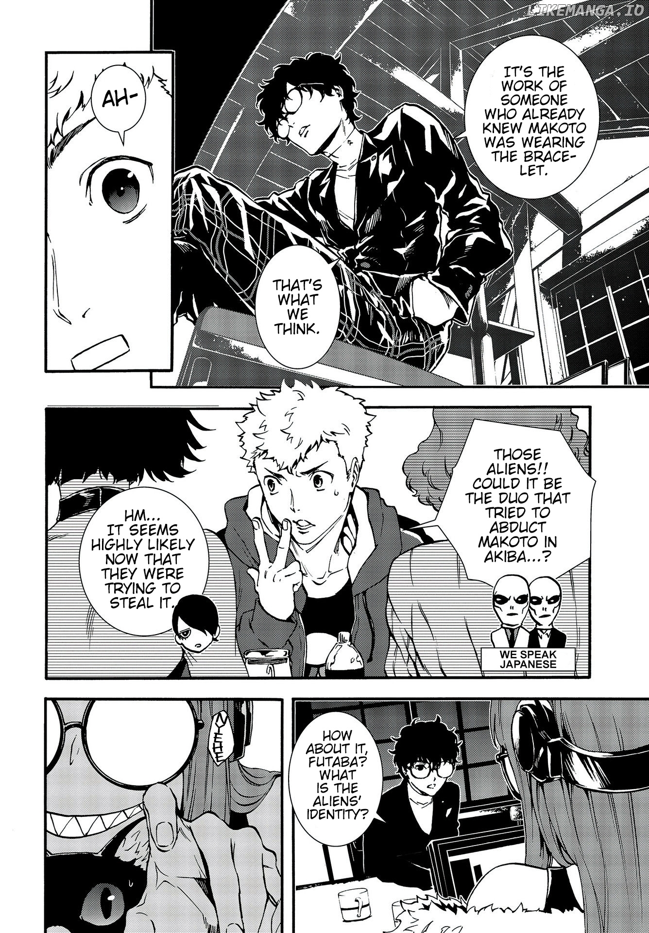 Persona 5 Mementos Mission chapter 11 - page 4