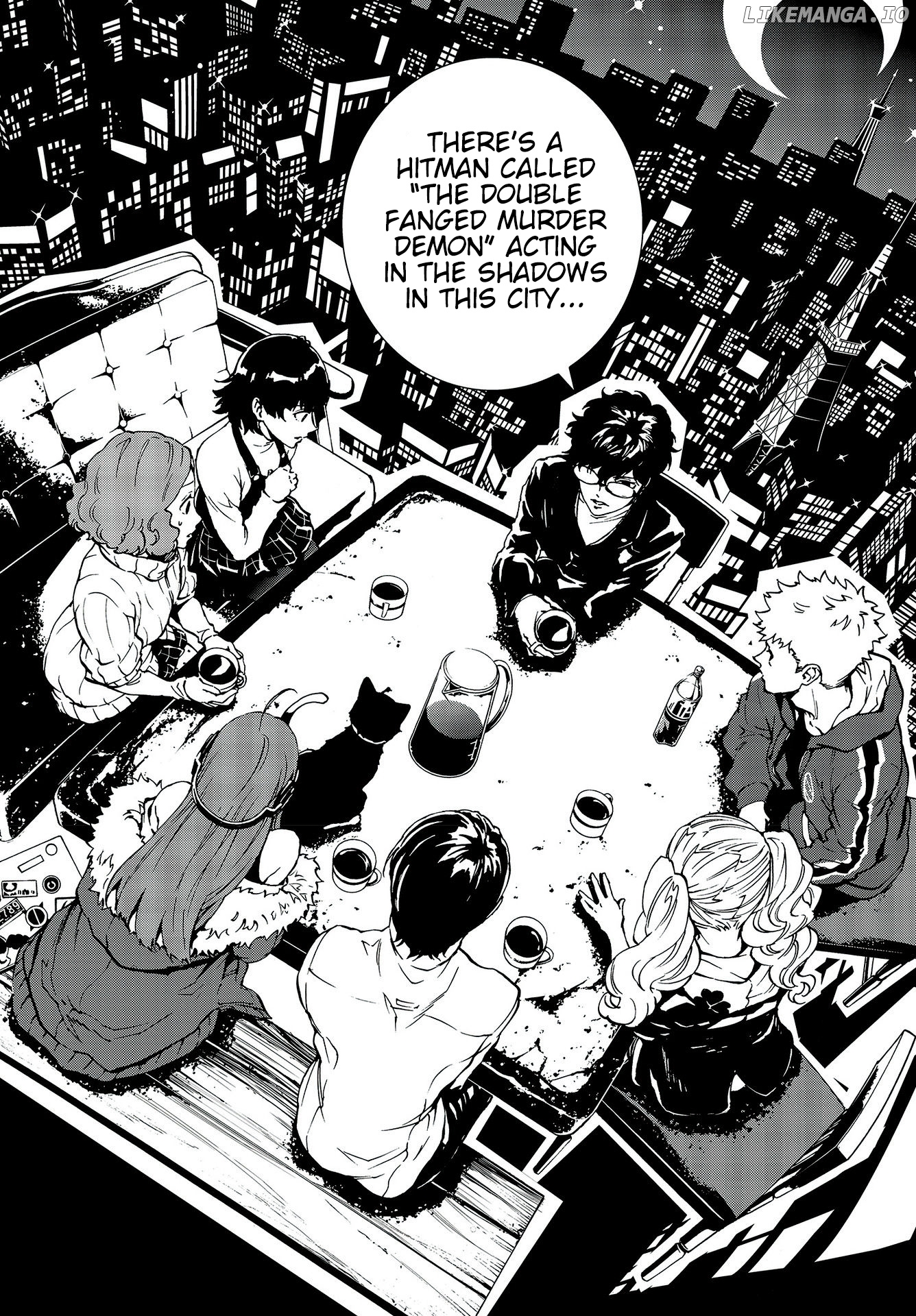 Persona 5 Mementos Mission chapter 11 - page 8