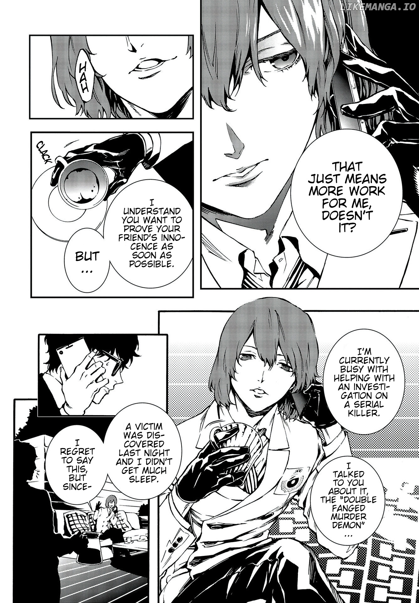 Persona 5 Mementos Mission chapter 9 - page 8