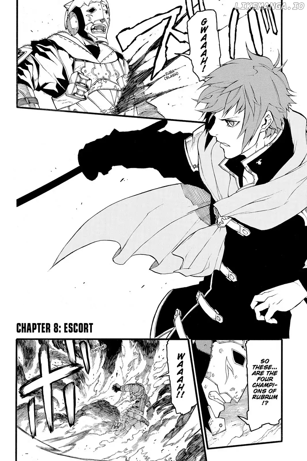Final Fantasy Type-0 Side Story: The Ice Reaper chapter 8 - page 2