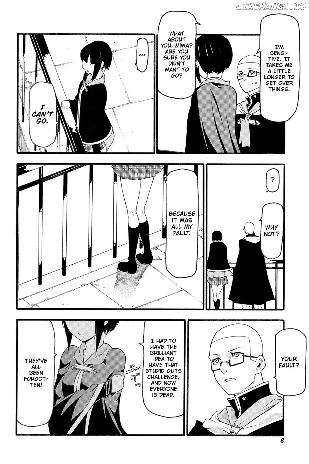 Final Fantasy Type-0 Side Story: The Ice Reaper chapter 5 - page 8
