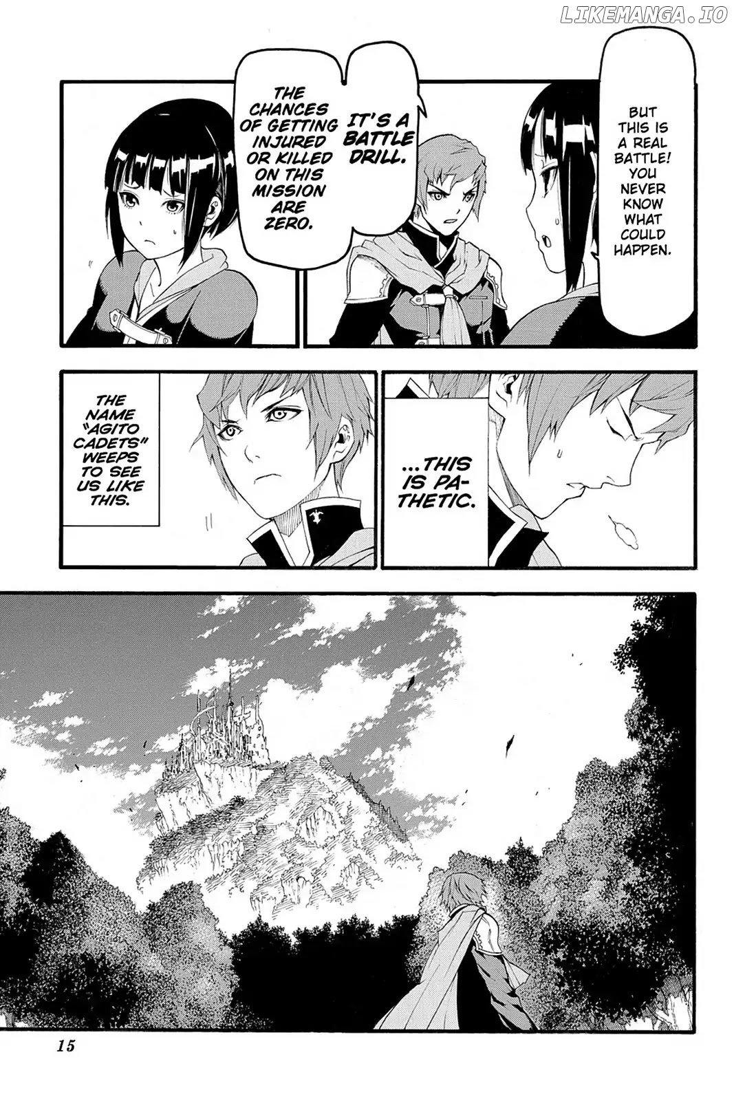 Final Fantasy Type-0 Side Story: The Ice Reaper chapter 1 - page 16