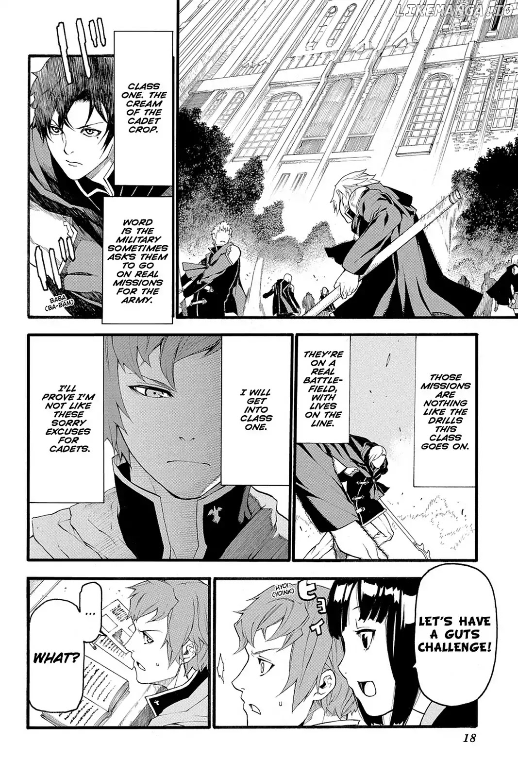 Final Fantasy Type-0 Side Story: The Ice Reaper chapter 1 - page 19