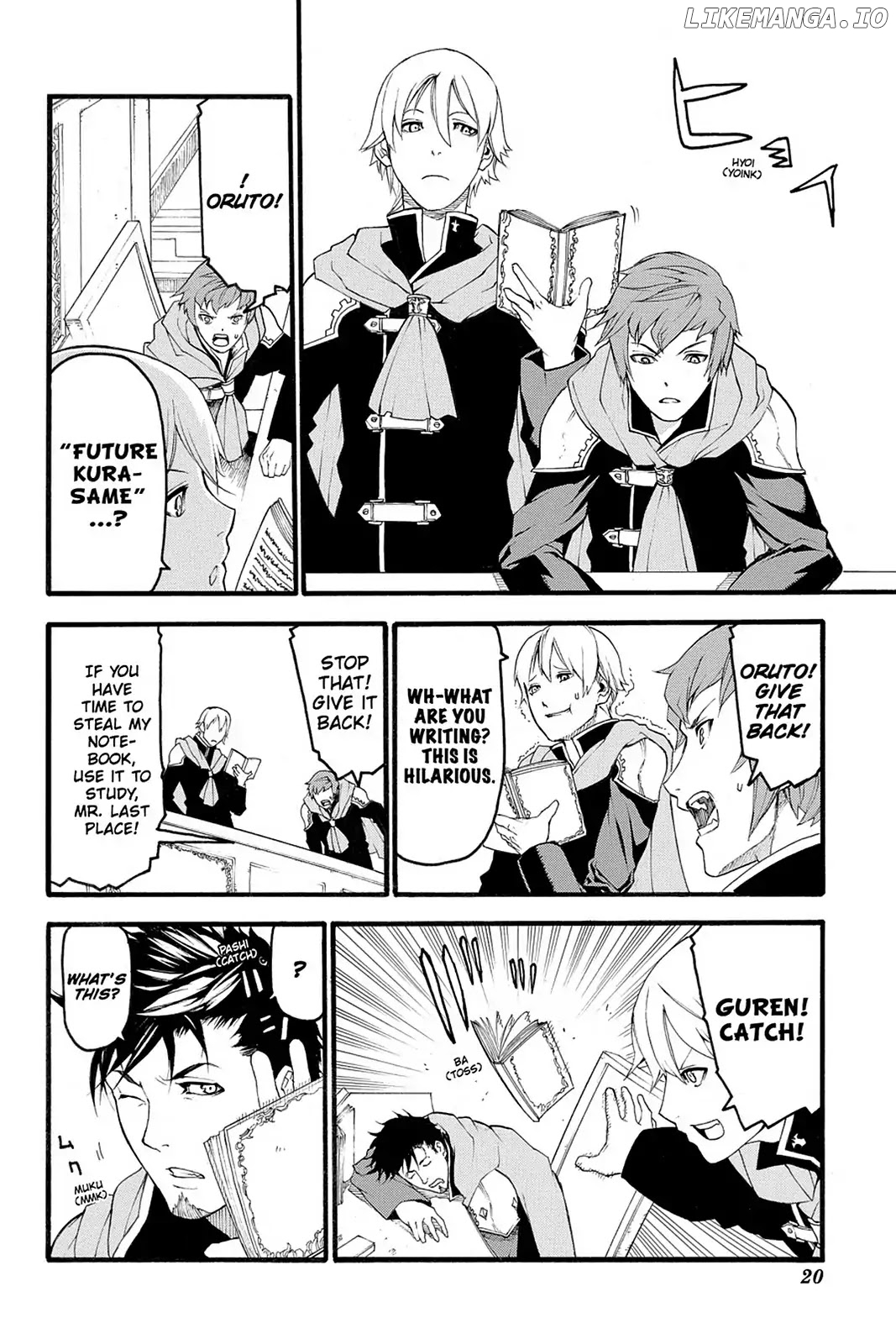 Final Fantasy Type-0 Side Story: The Ice Reaper chapter 1 - page 21