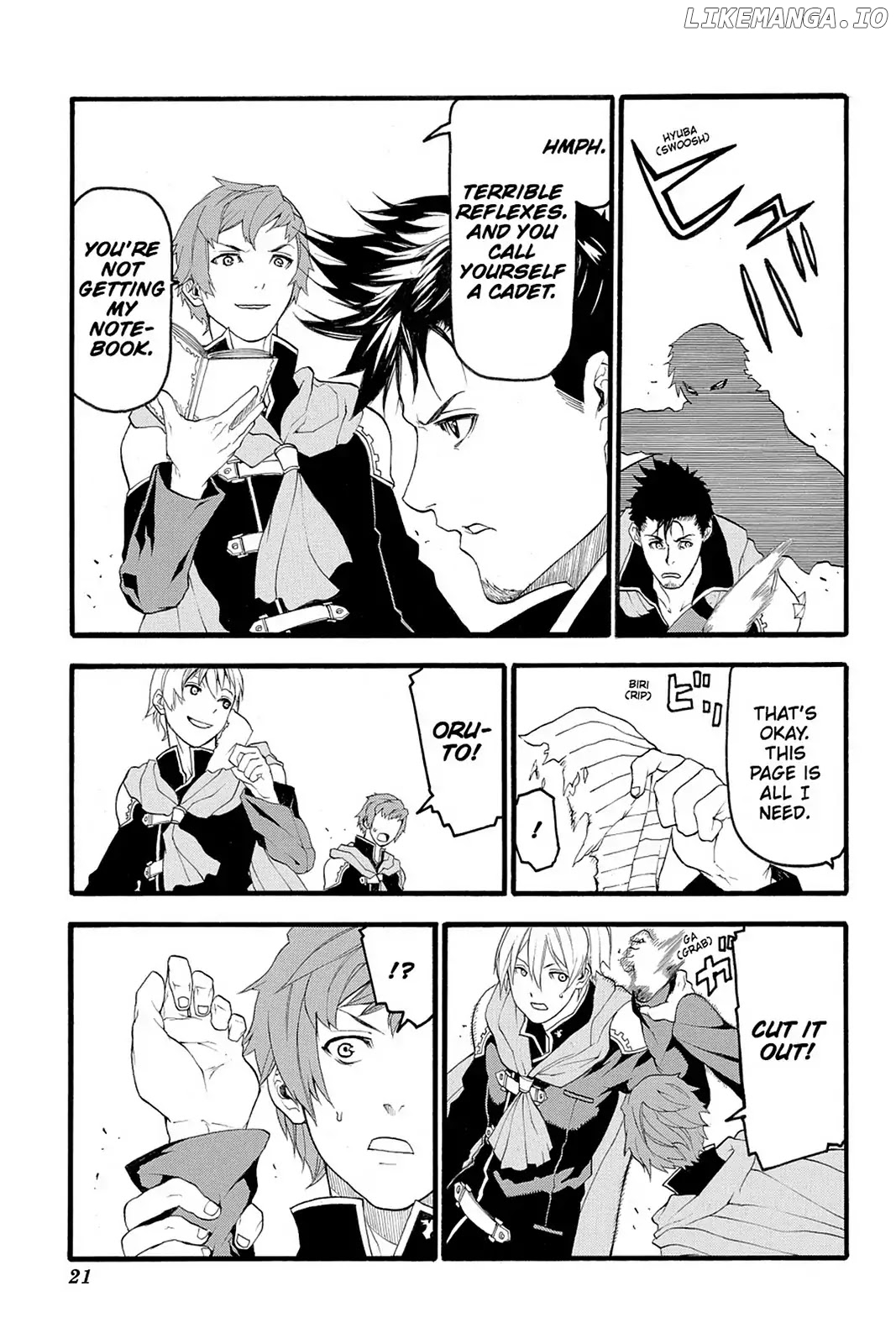 Final Fantasy Type-0 Side Story: The Ice Reaper chapter 1 - page 22