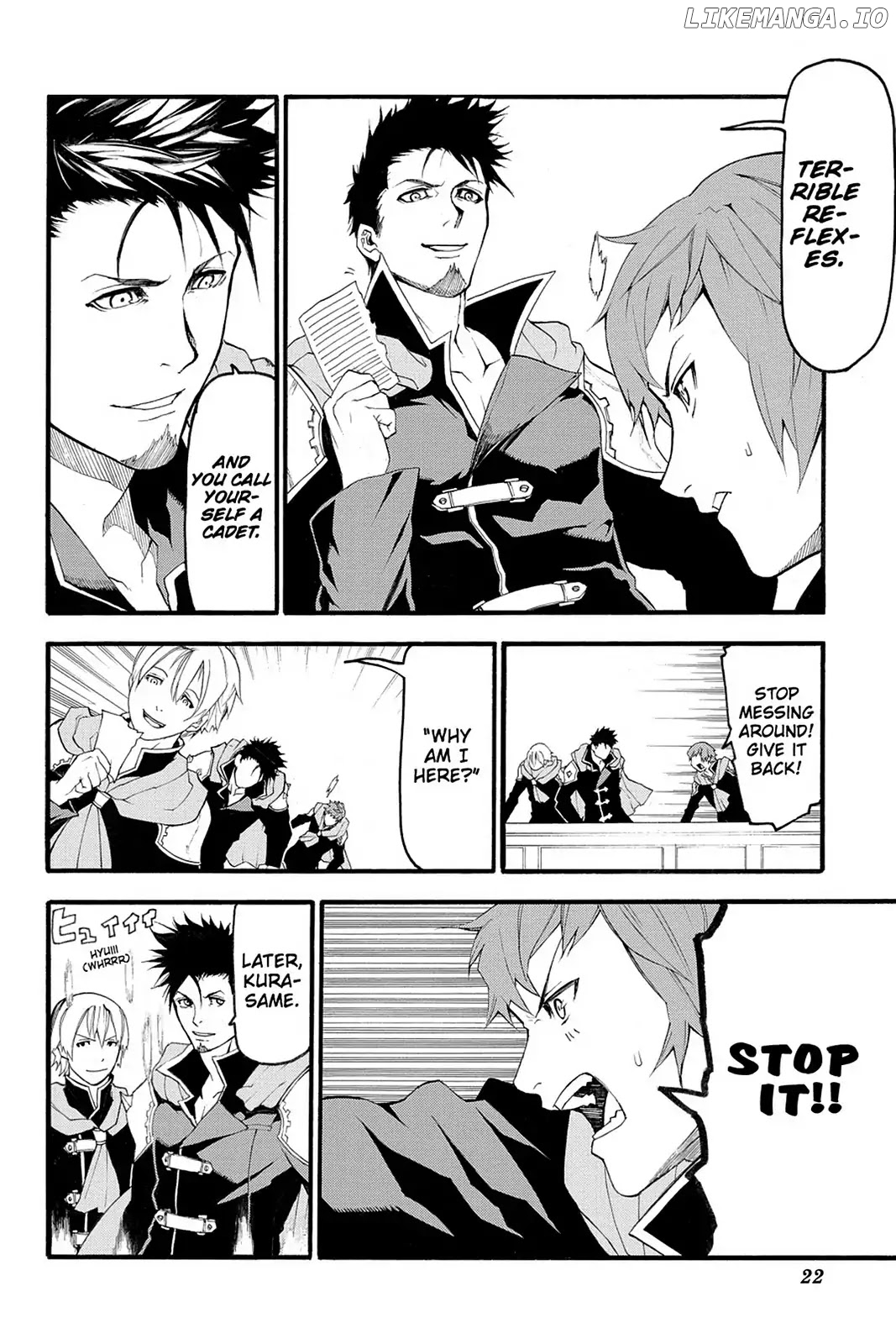 Final Fantasy Type-0 Side Story: The Ice Reaper chapter 1 - page 23