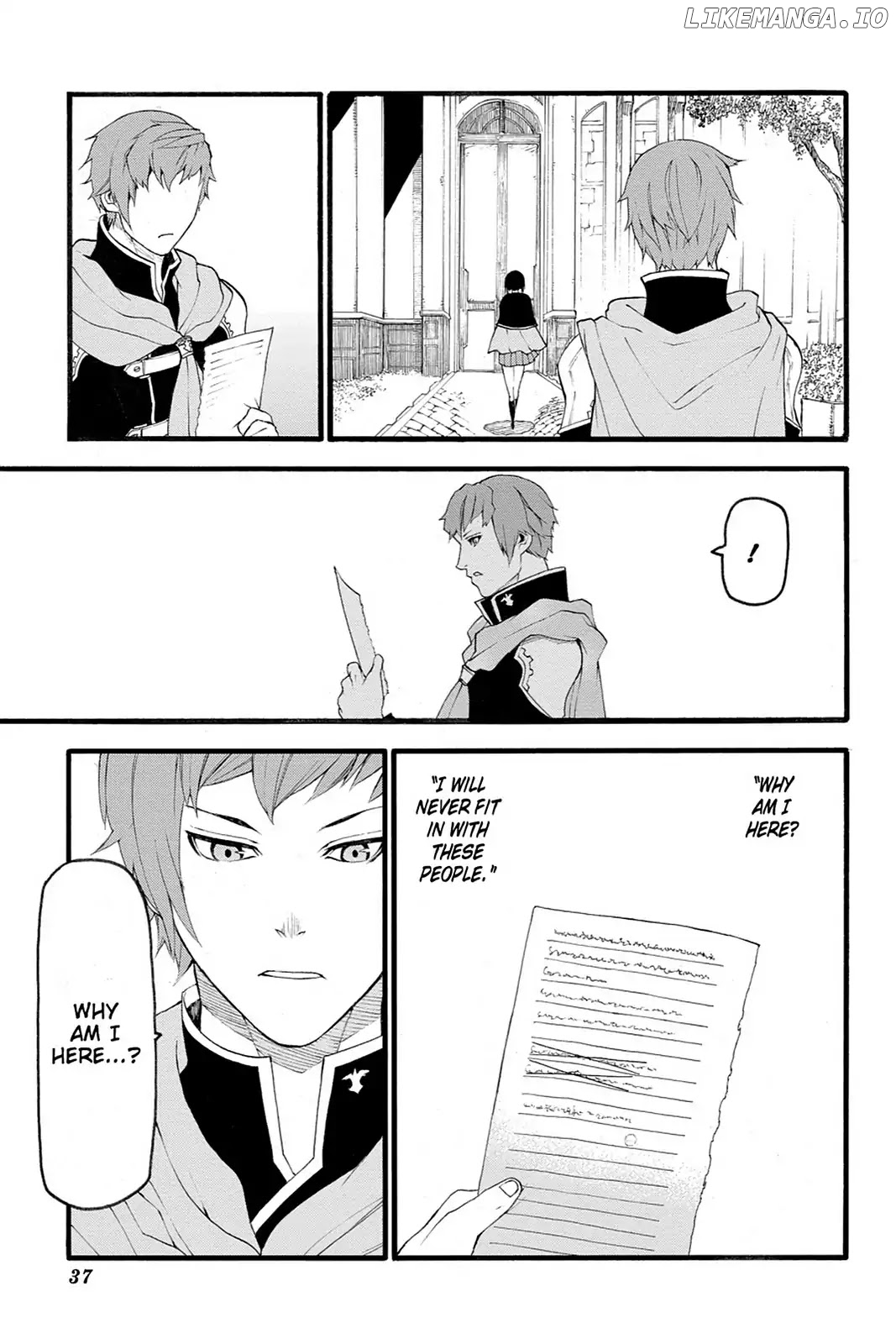 Final Fantasy Type-0 Side Story: The Ice Reaper chapter 1 - page 38