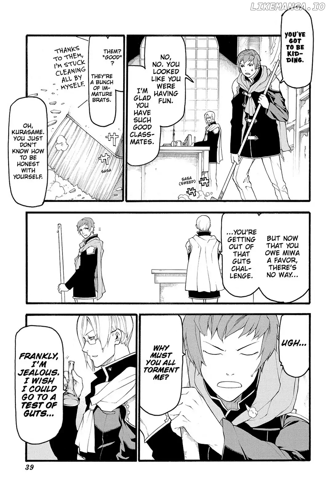 Final Fantasy Type-0 Side Story: The Ice Reaper chapter 1 - page 40