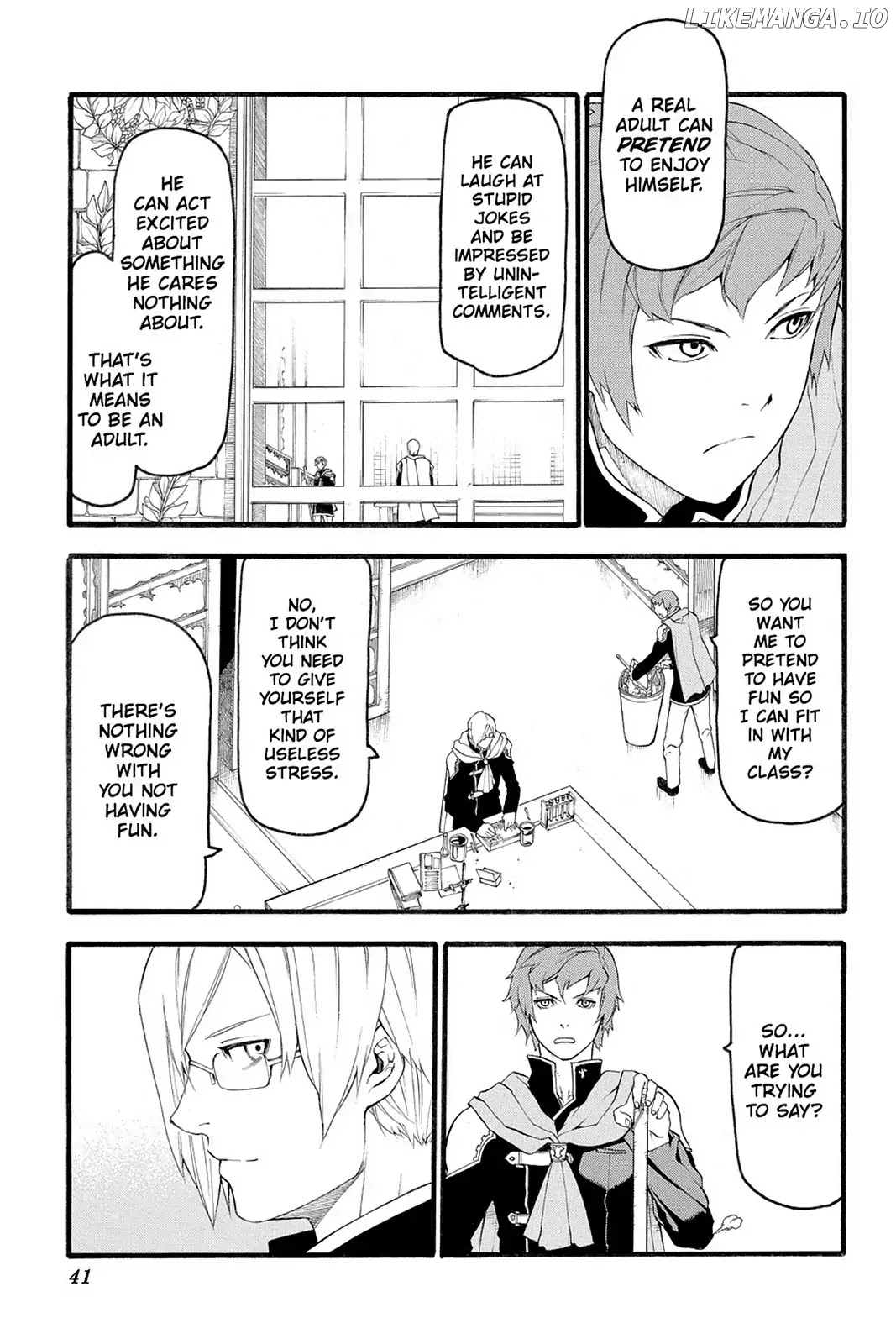 Final Fantasy Type-0 Side Story: The Ice Reaper chapter 1 - page 42