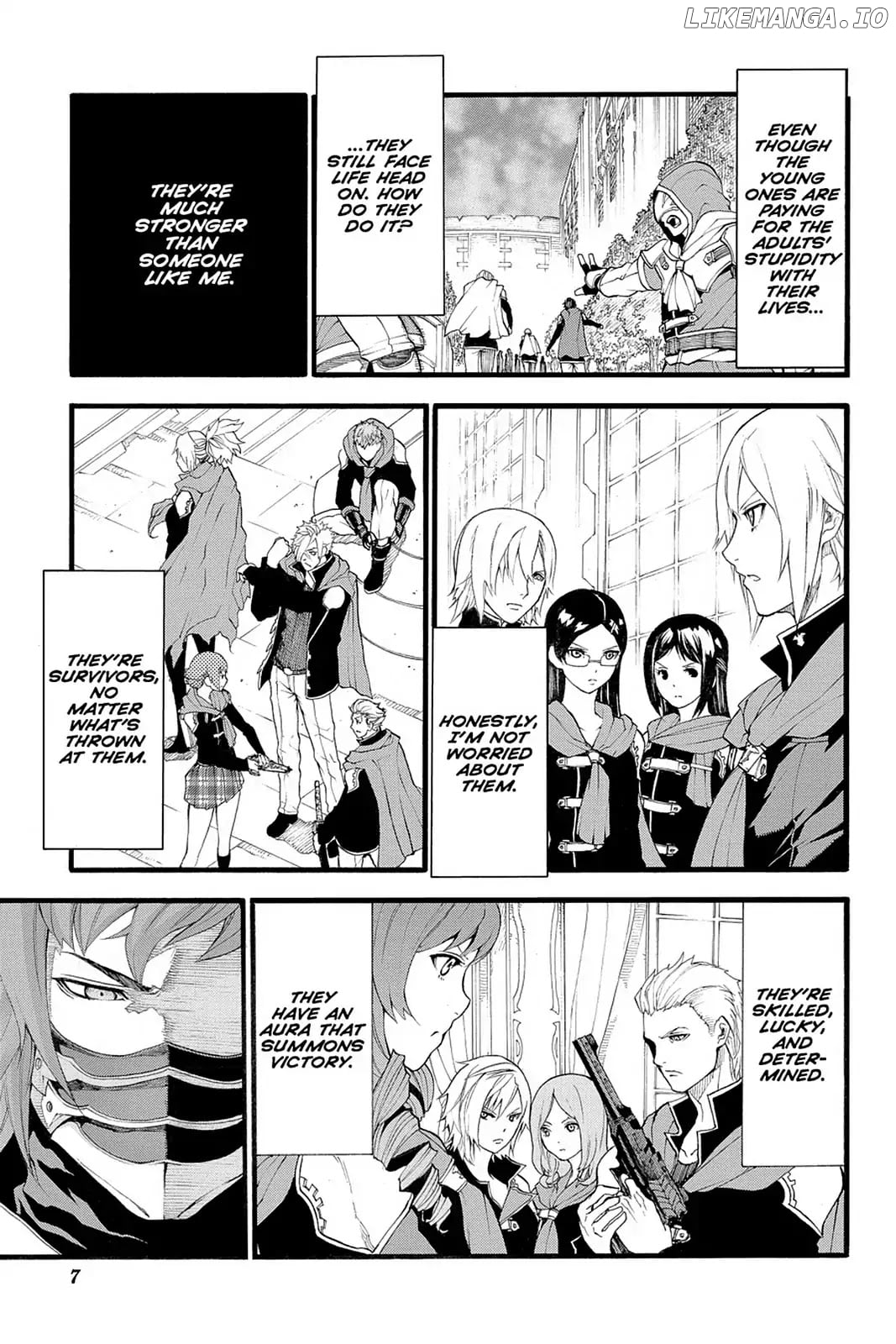 Final Fantasy Type-0 Side Story: The Ice Reaper chapter 1 - page 9