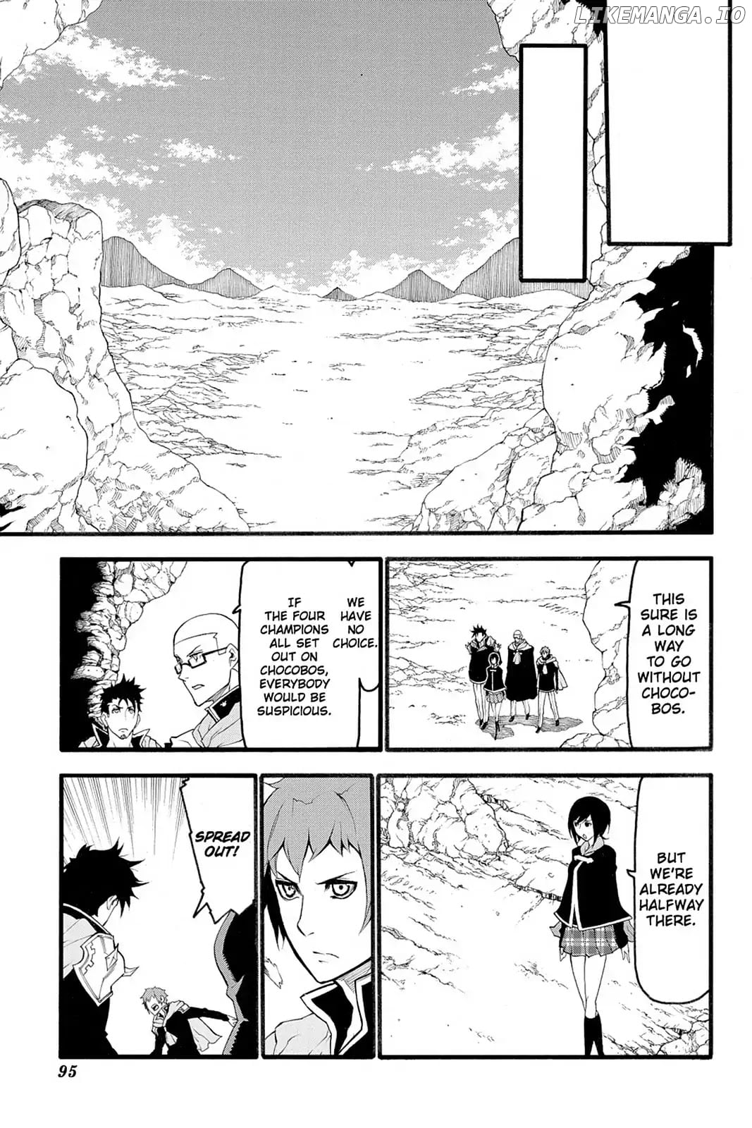 Final Fantasy Type-0 Side Story: The Ice Reaper chapter 11 - page 25