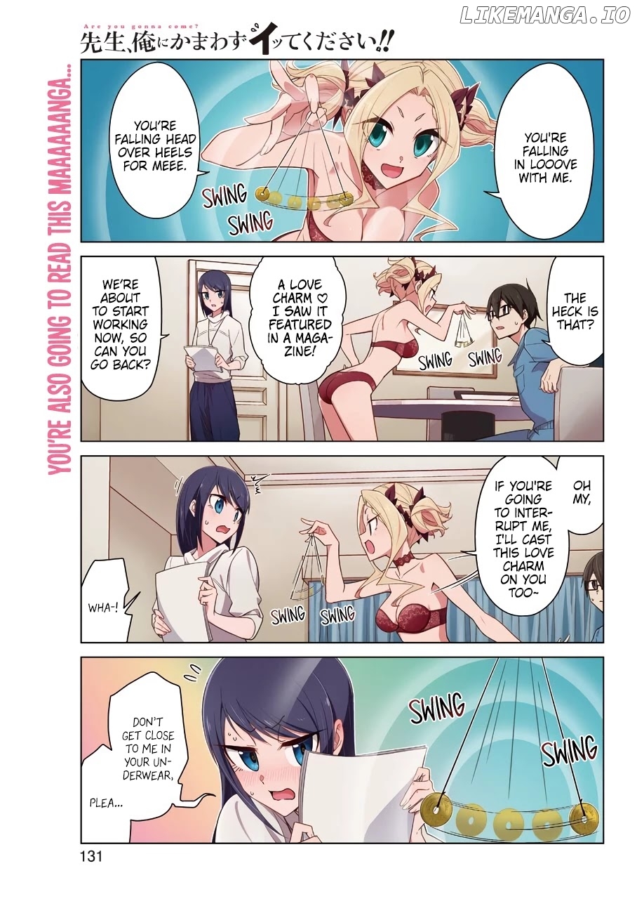 Sensei, Ore ni Kamawazu Itte Kudasai!! chapter 28 - page 1