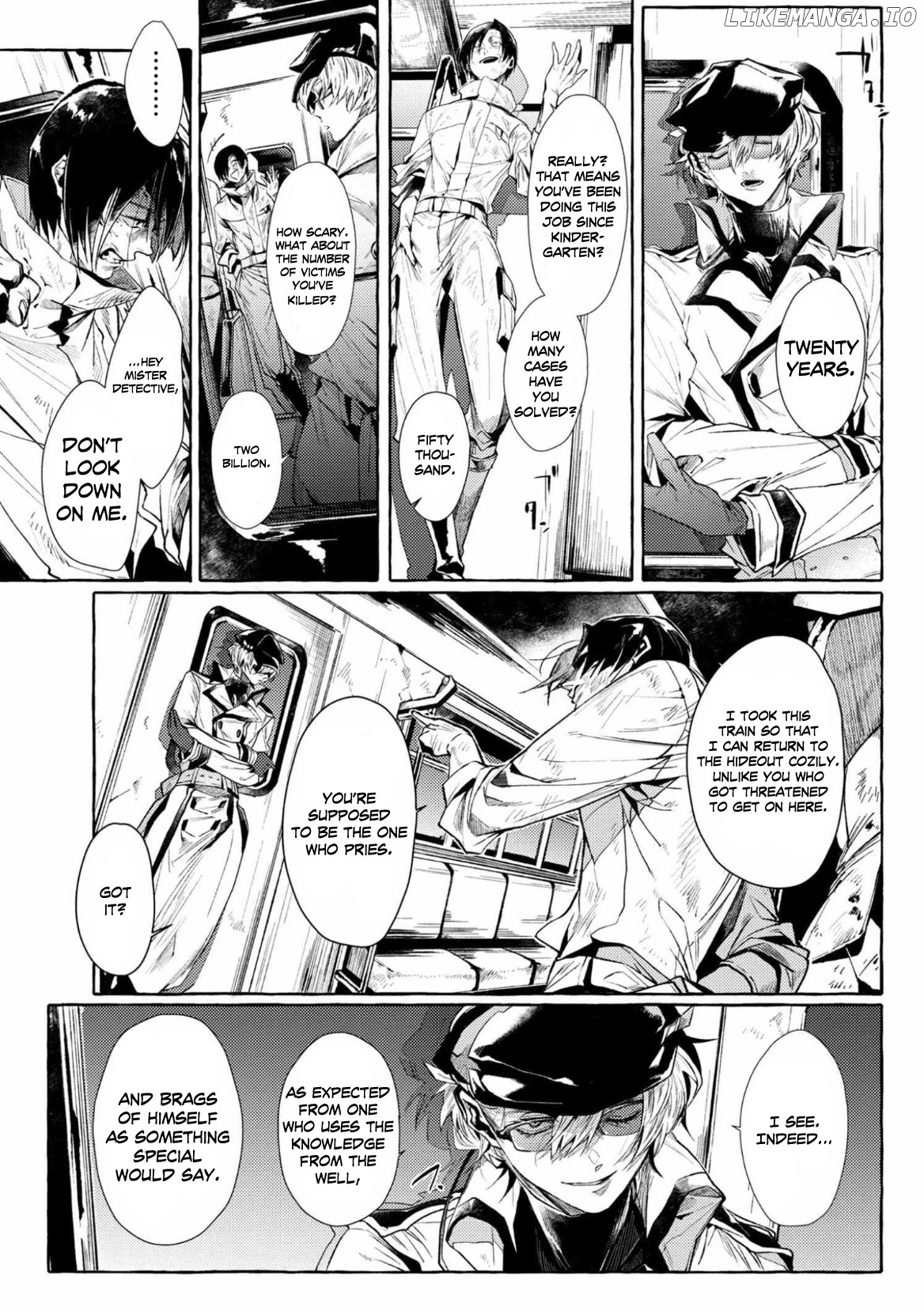 Bungou Stray Dogs Gaiden: Ayatsuji Yukito VS. Kyougoku Natsuhiko chapter 8.1 - page 3
