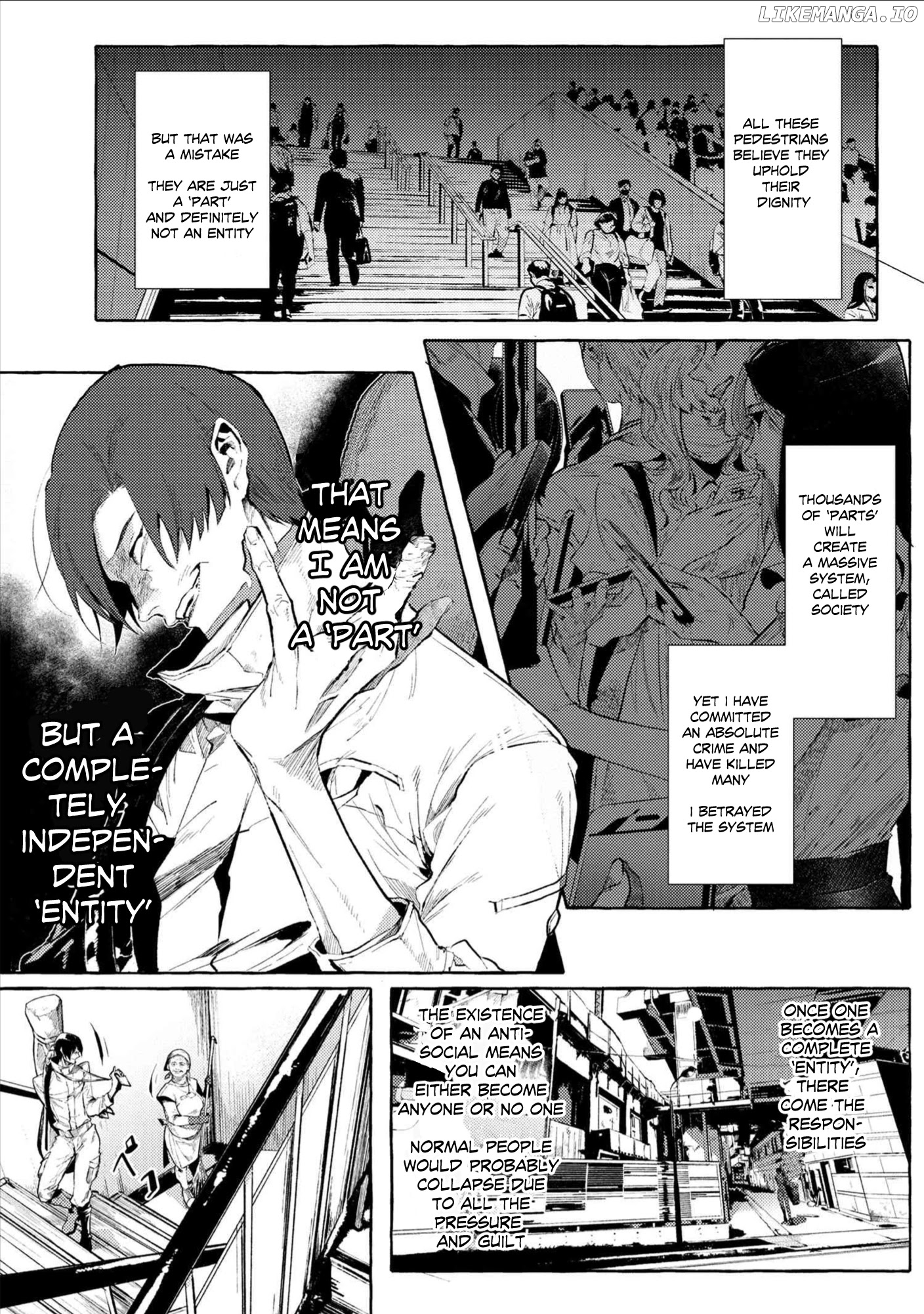 Bungou Stray Dogs Gaiden: Ayatsuji Yukito VS. Kyougoku Natsuhiko chapter 7.2 - page 3