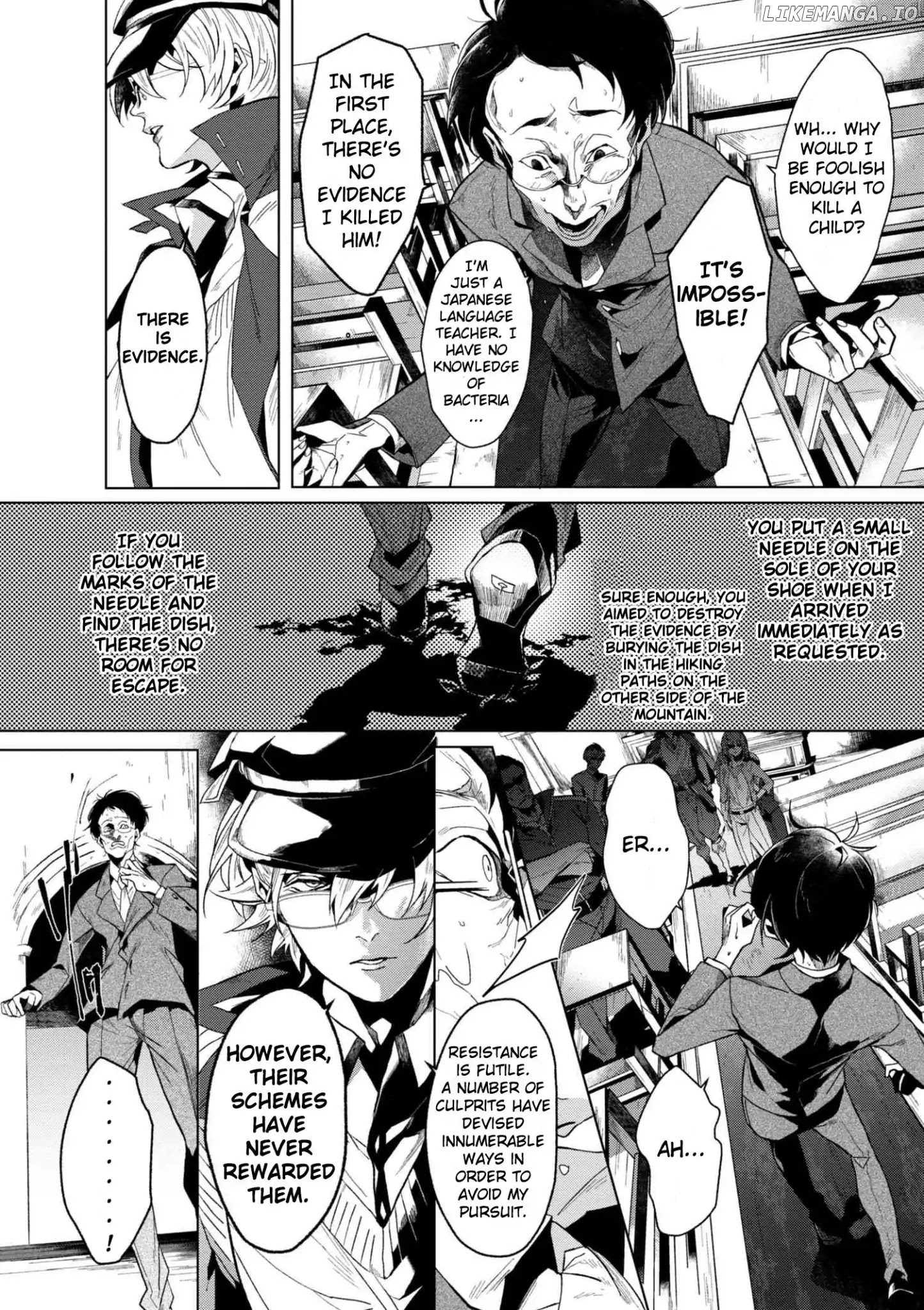 Bungou Stray Dogs Gaiden: Ayatsuji Yukito VS. Kyougoku Natsuhiko chapter 1 - page 8