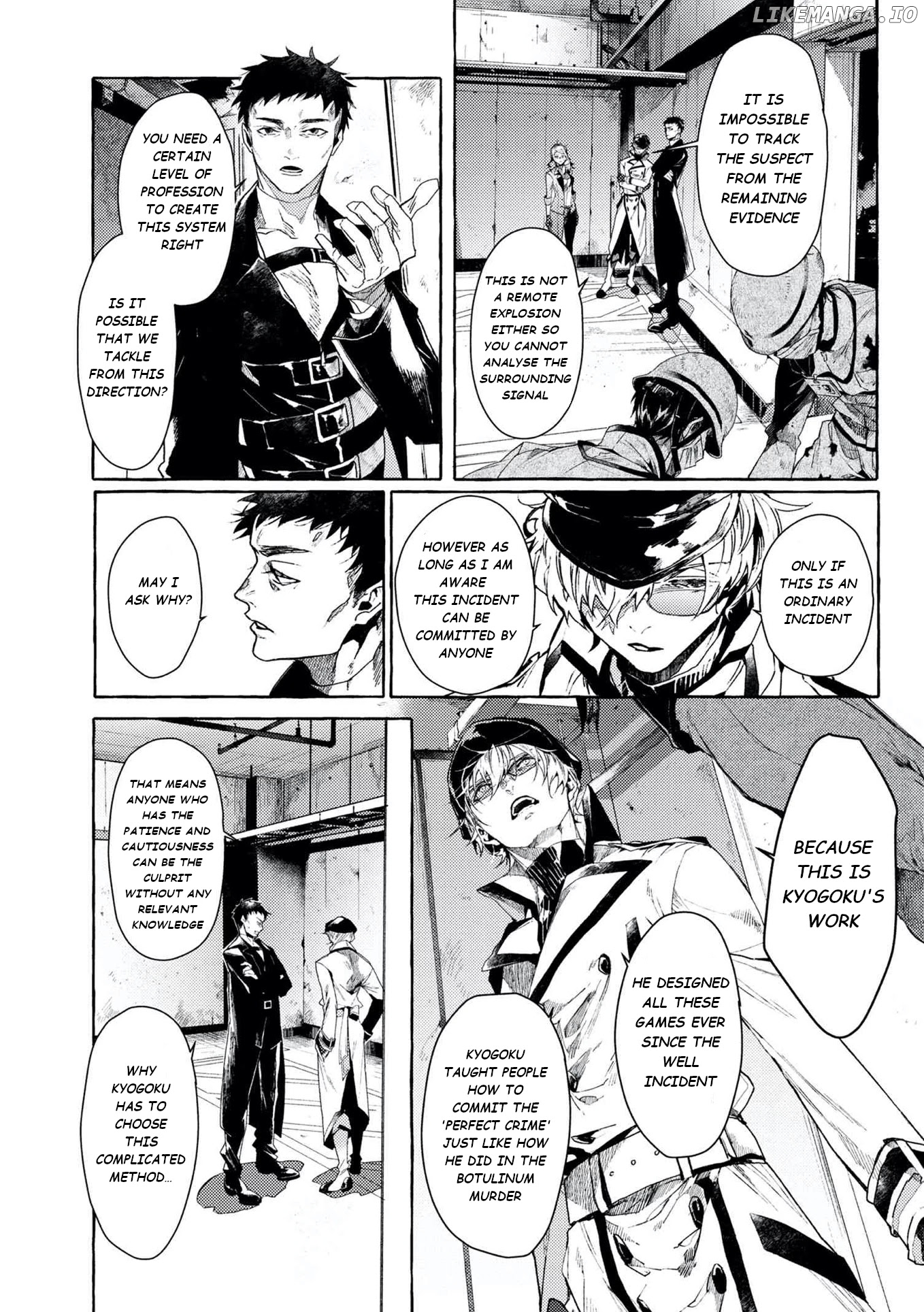 Bungou Stray Dogs Gaiden: Ayatsuji Yukito VS. Kyougoku Natsuhiko chapter 6.1 - page 7